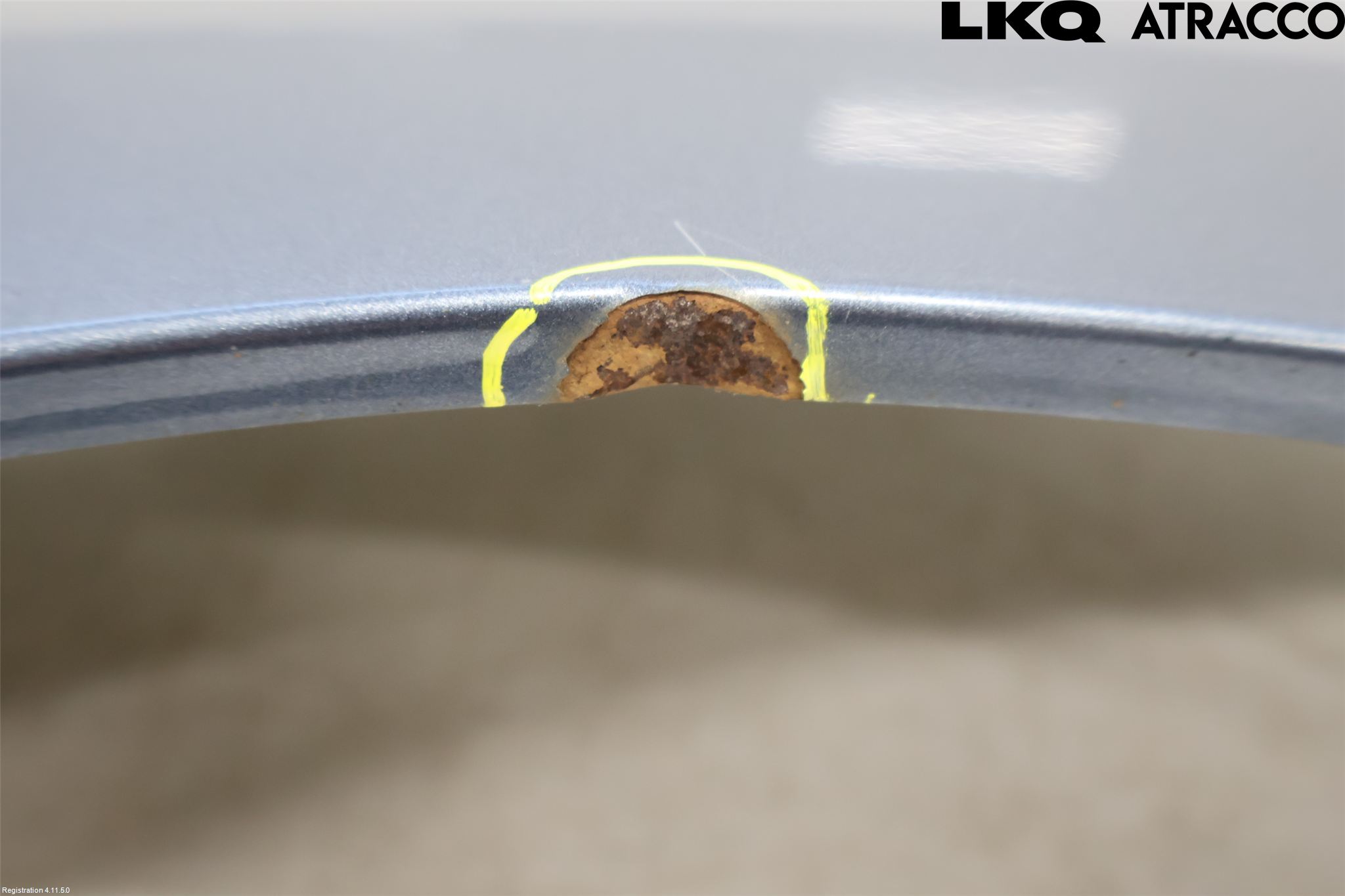 Citroen BERLINGO 08-18 Skärm Fram Vänster