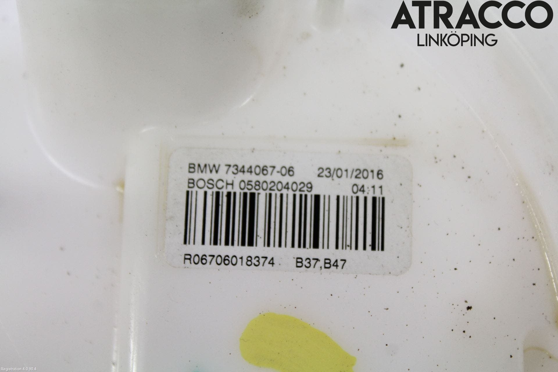 BMW 3 F30/F31/F80 12-19 Bränslepump El