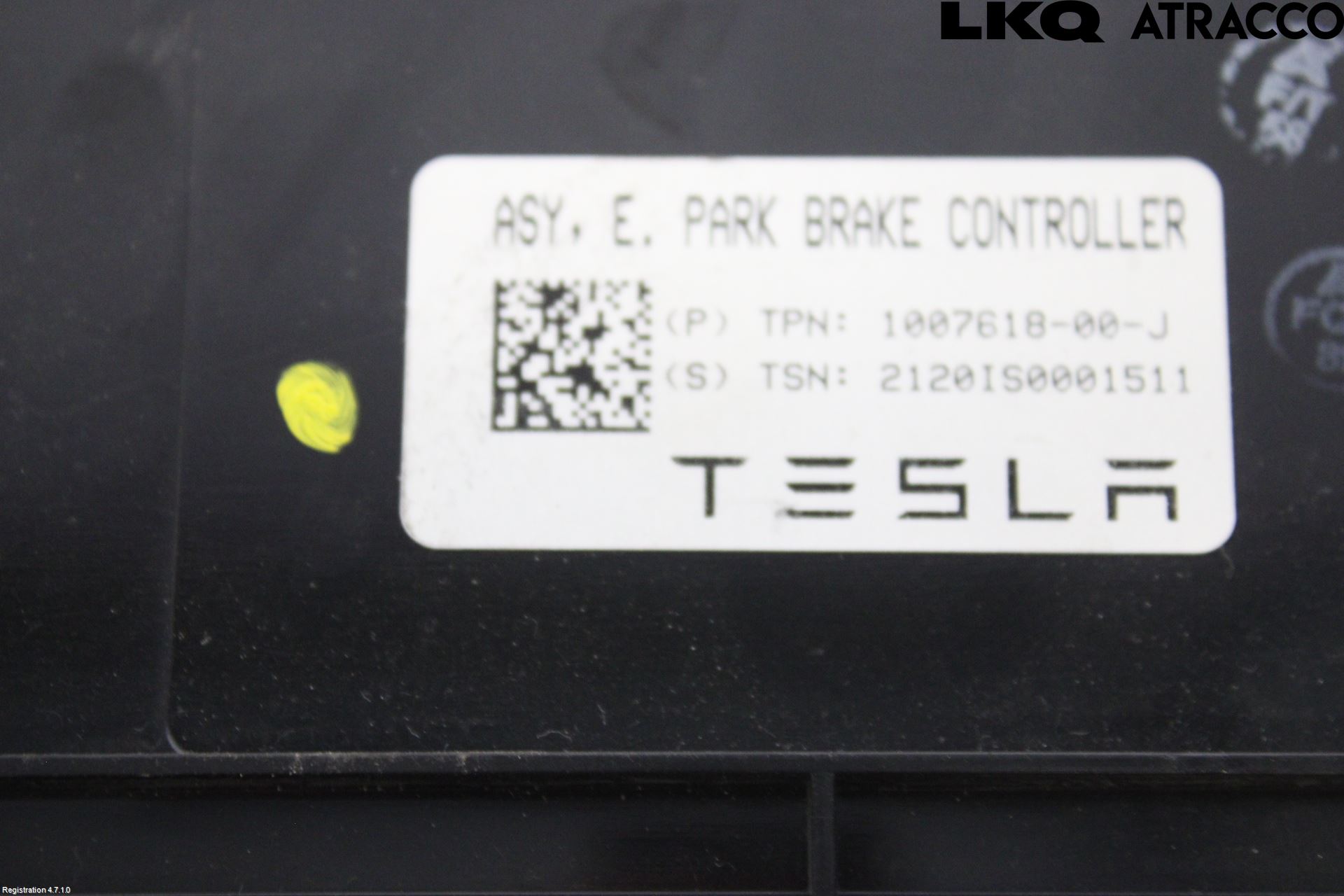 Tesla MODEL S 13- Styrenhet Parkbroms Epb