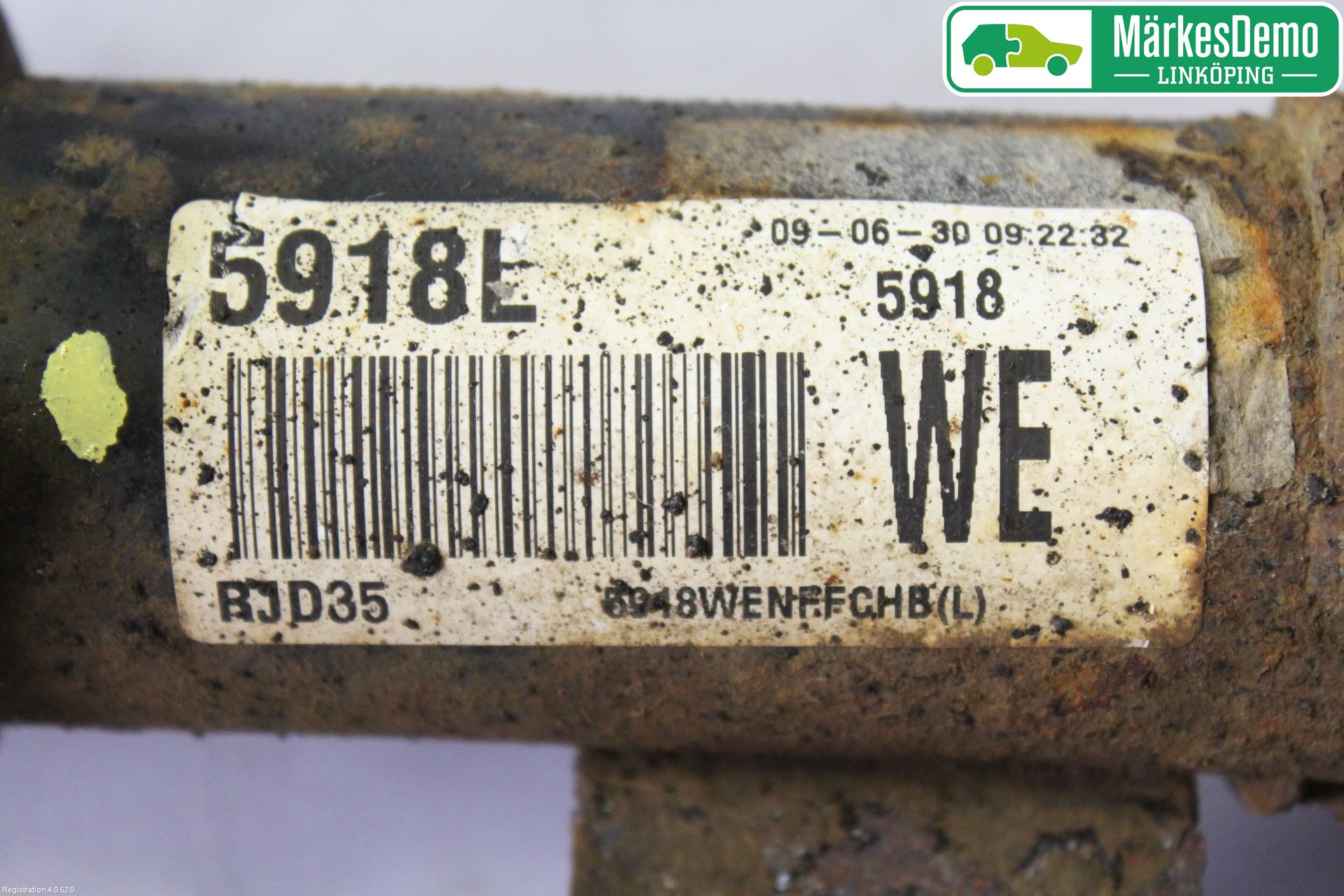 Chevrolet NUBIRA Fjäderben Fram Vänster