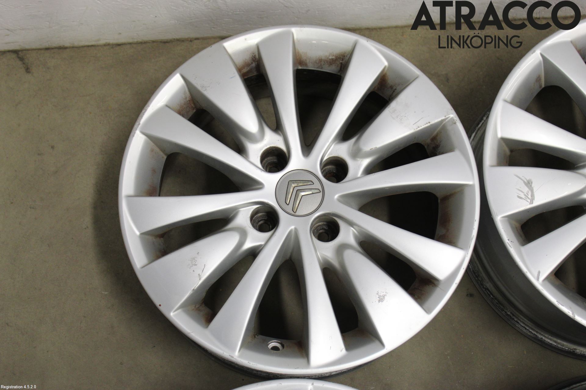 Citroen C4 GRAND PICASSO 07-13 Fälgsats Aluminium