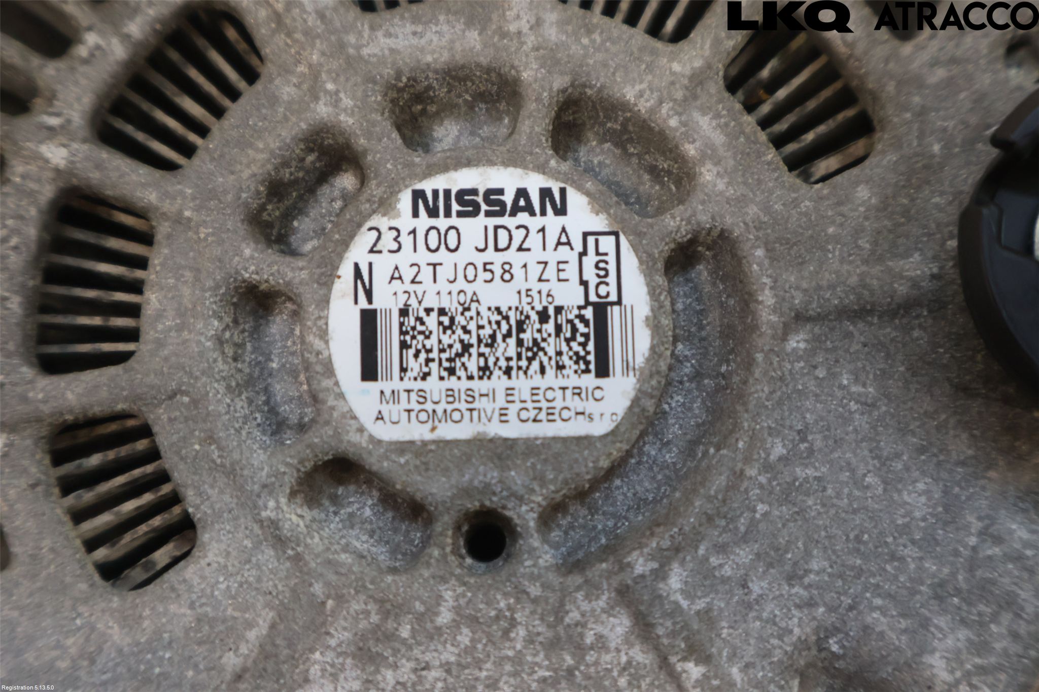Nissan QASHQAI+2  10-14 Generator