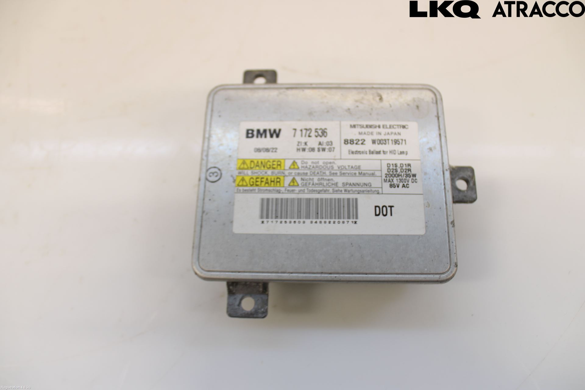 BMW 3 E90/91 SED/TOU 05-12 Styrenhet Strålkastare