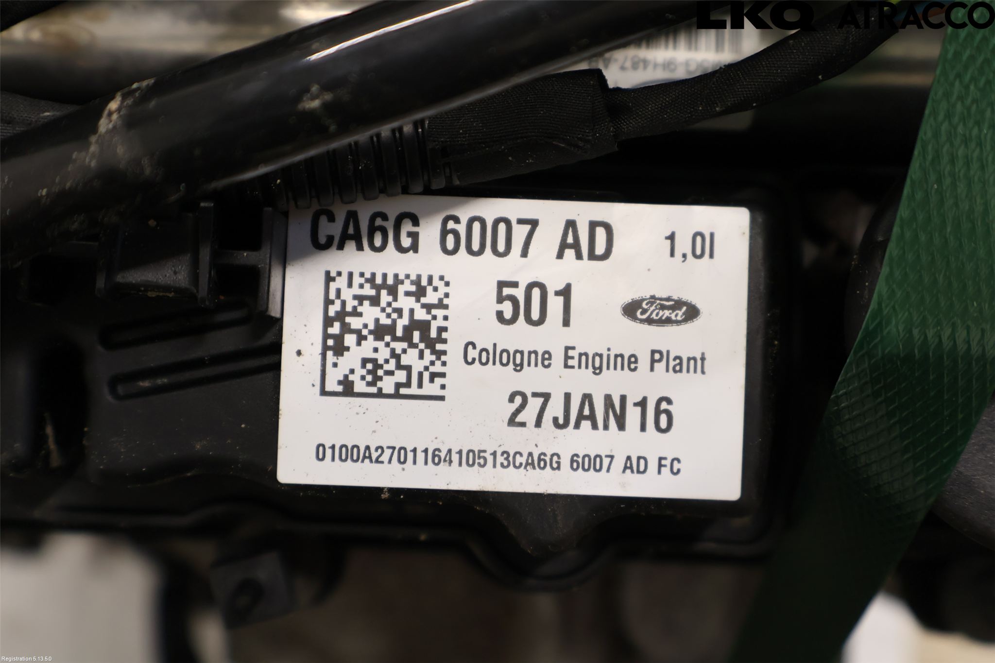 Ford FIESTA 13-17 Motor Bensin