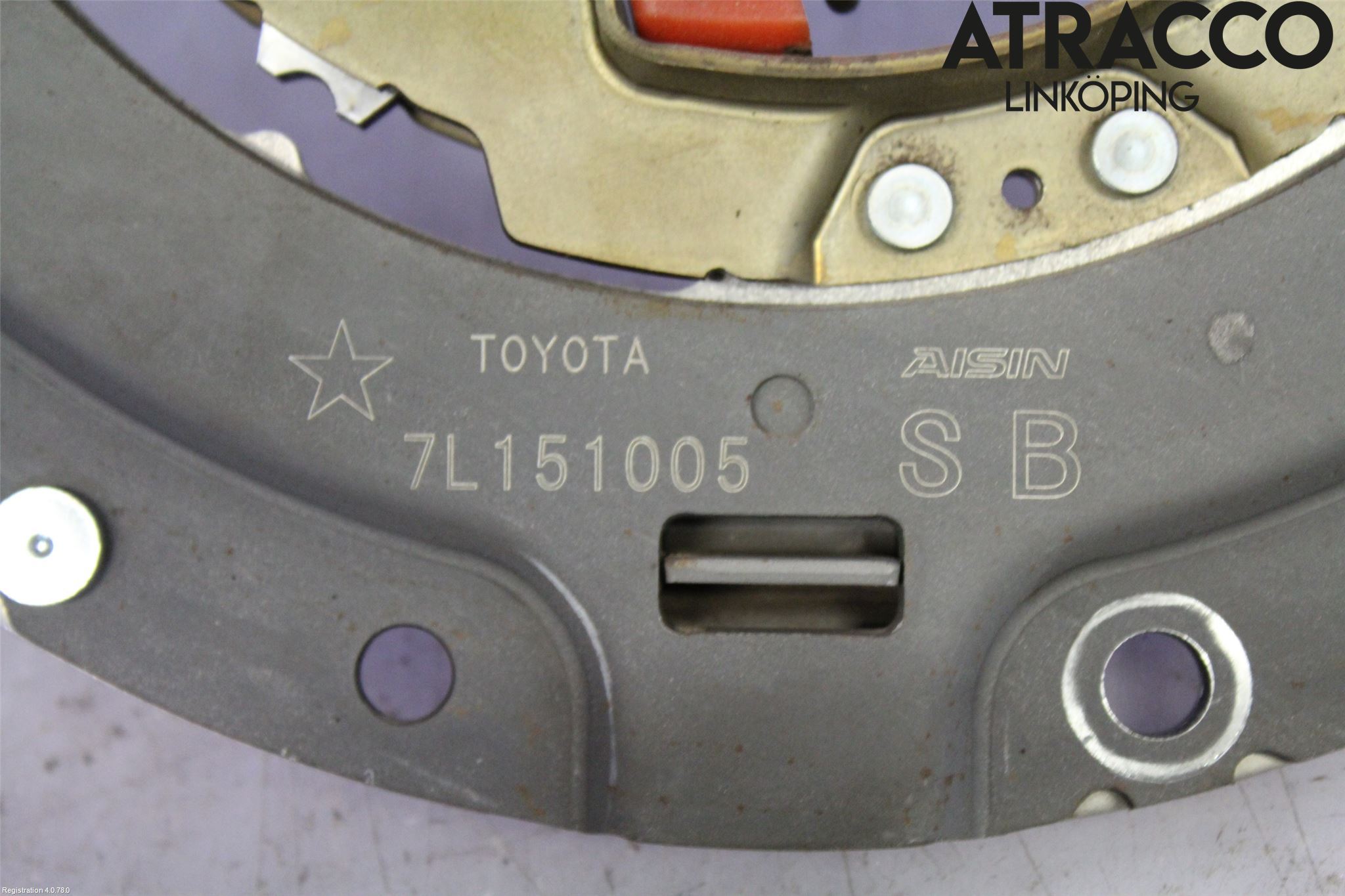 Toyota AURIS 13-19 Koppling-Lamell