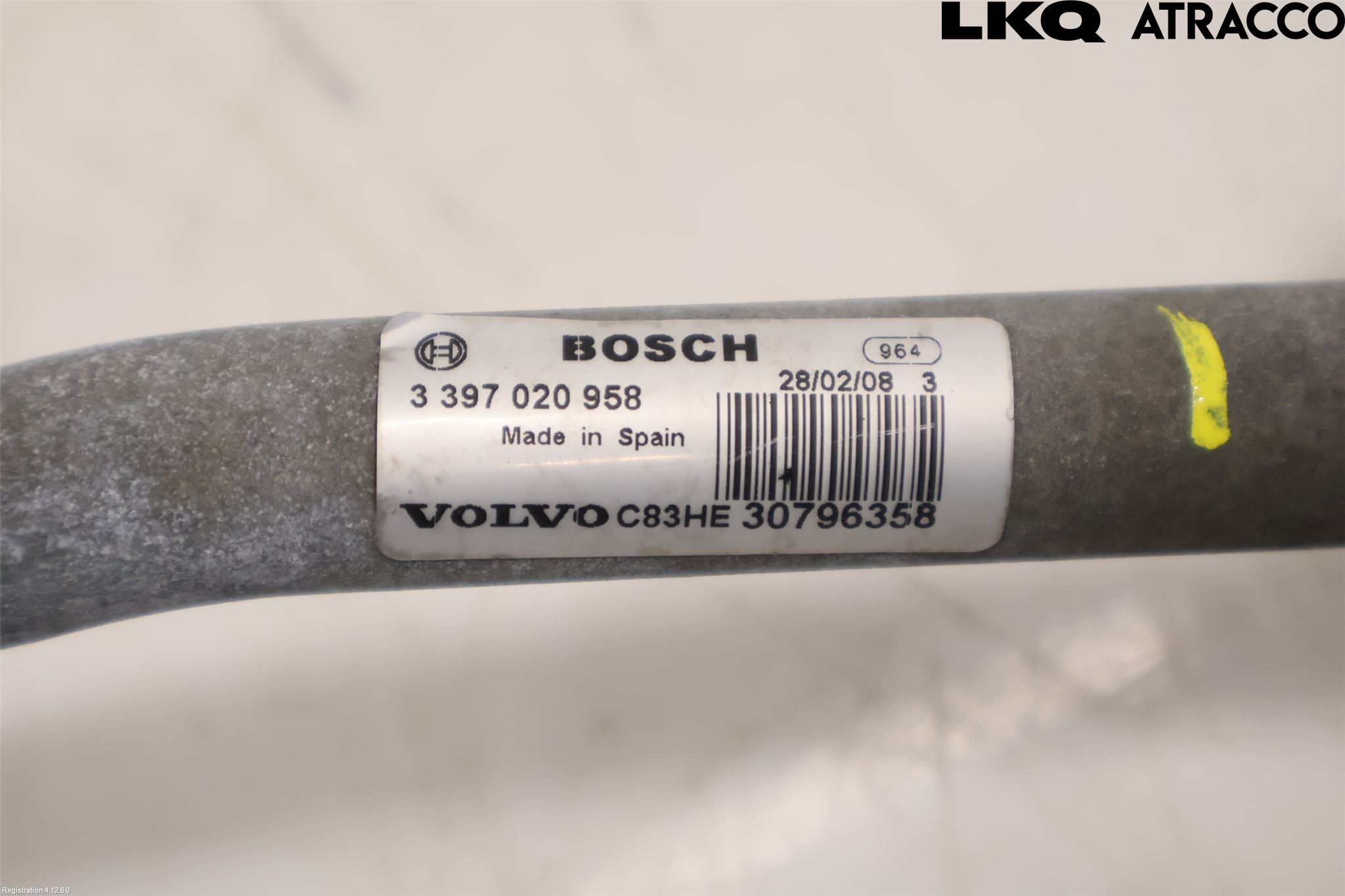 Volvo V70 08-13 Torkarmotor Vindruta