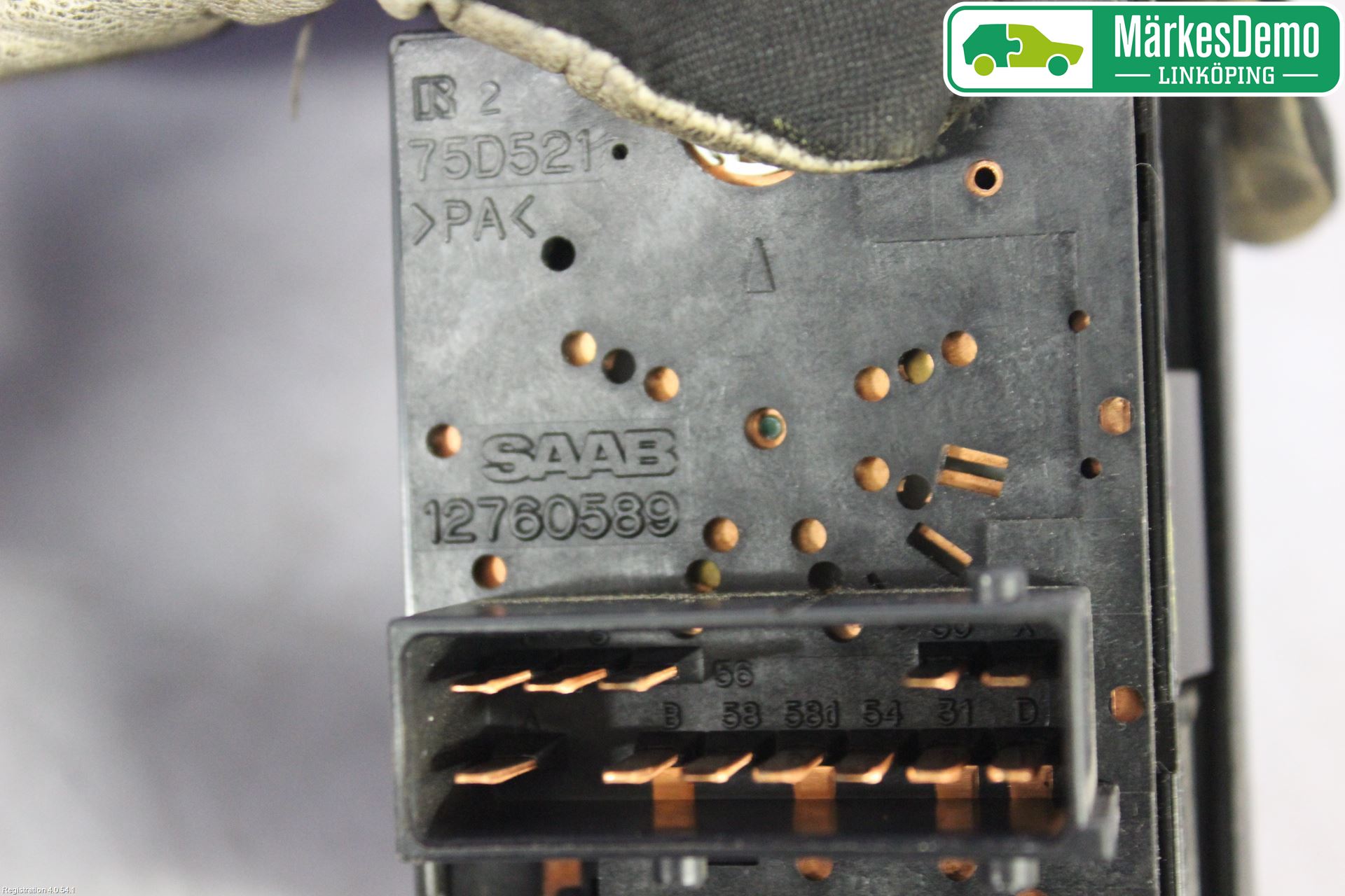 Saab 9-5     06-10 Strömställare Ljus