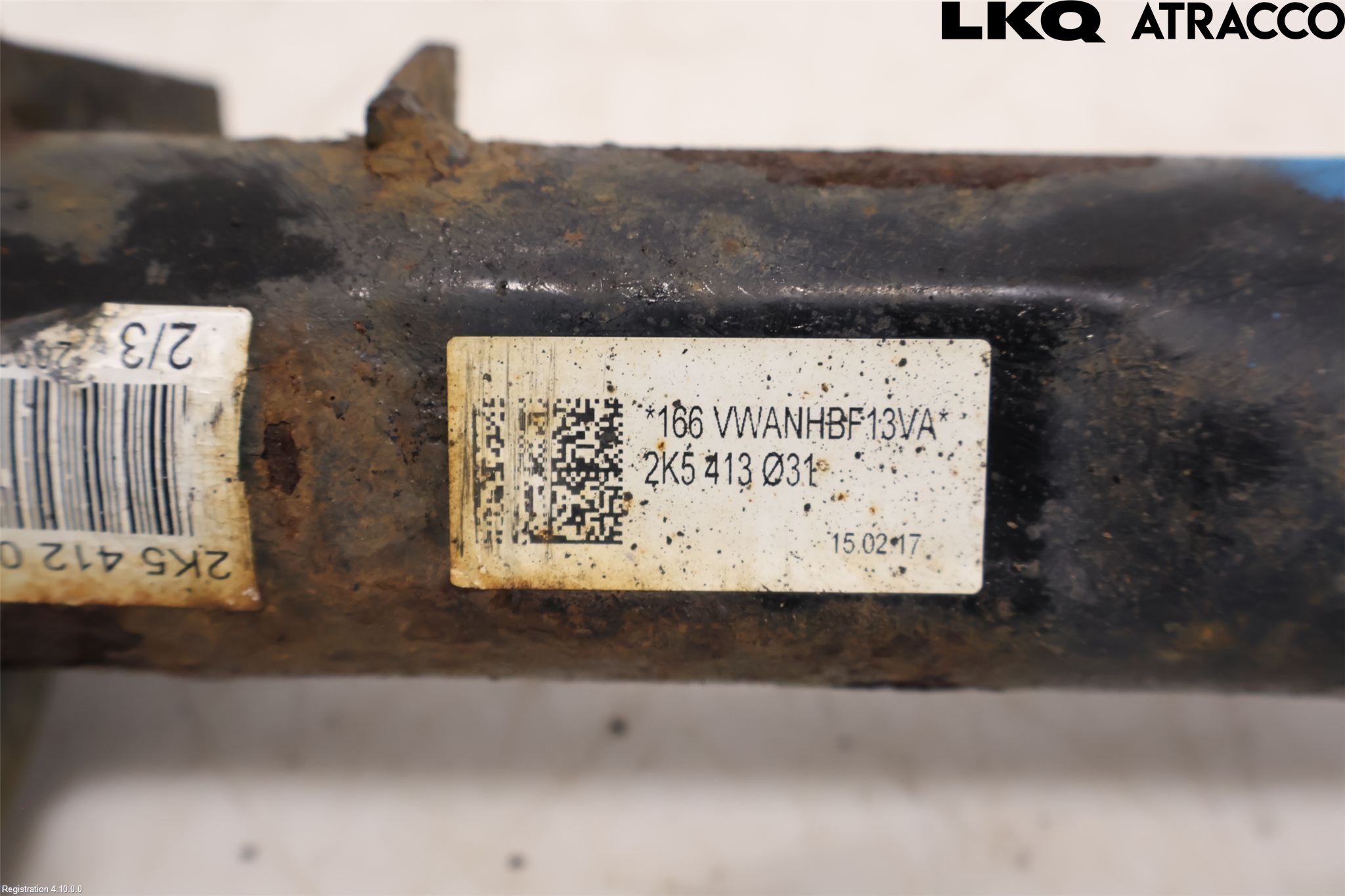 Volkswagen VW CADDY 16-20 Fjäderben Fram Höger