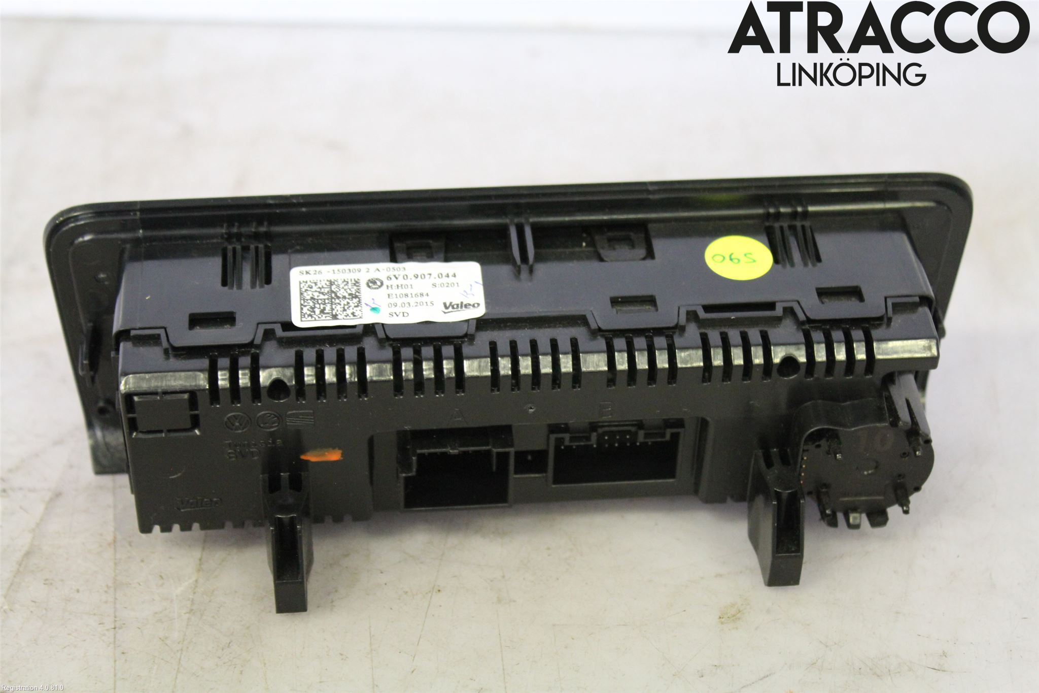 Skoda FABIA 15-21 Ac Styrenhet Ac Manöveren