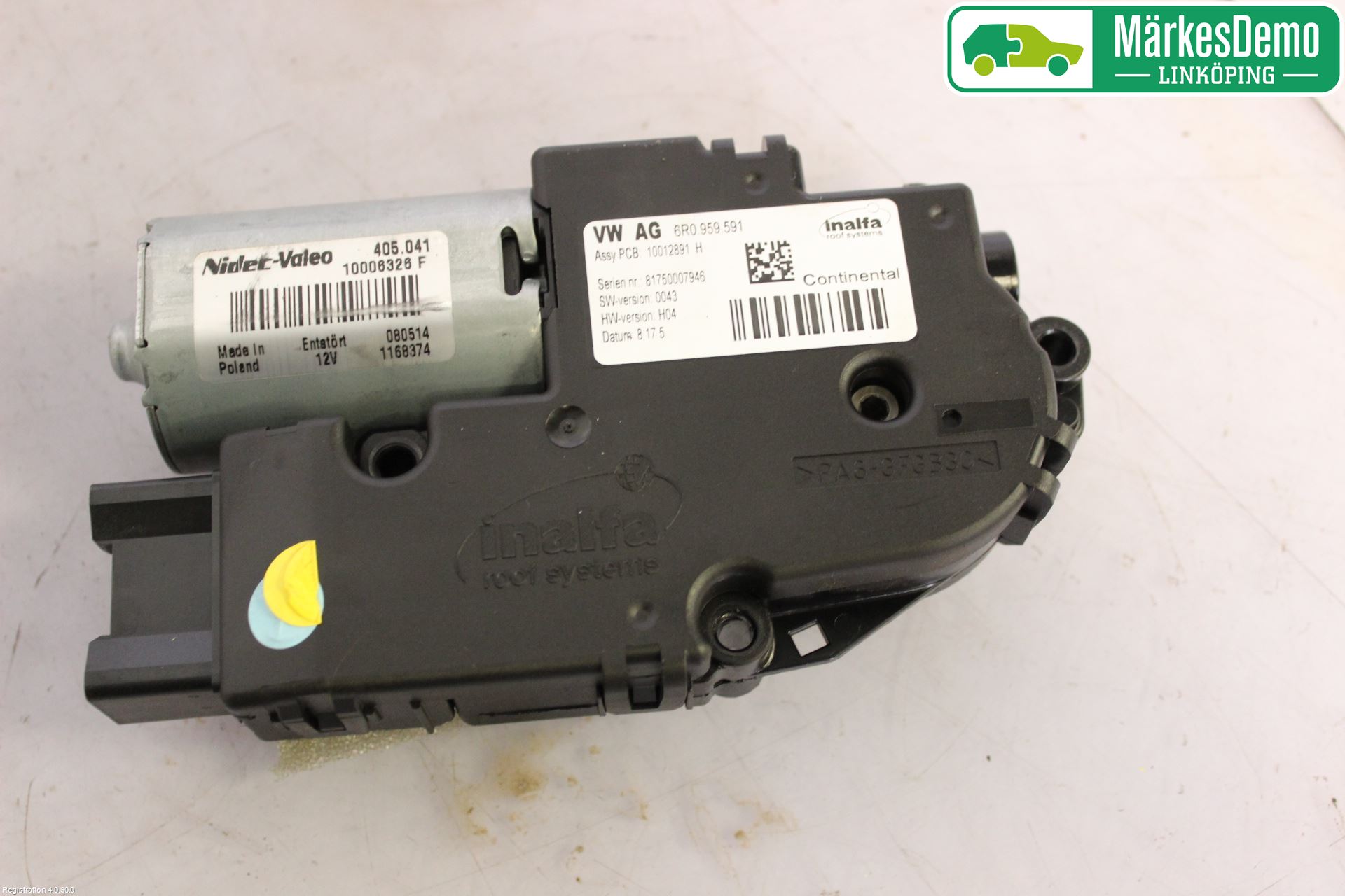 Volkswagen VW PASSAT CC 08-16 Taklucksmotor