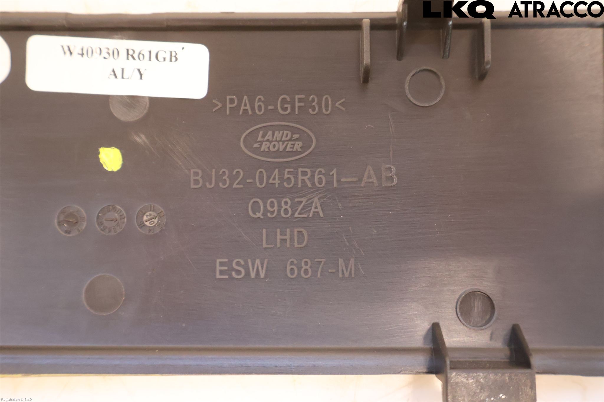 Landrover LAND ROVER RANGE ROVER EVOQUE (L538) 11-18 Instrumentbräda Inlägg-Dekorlist