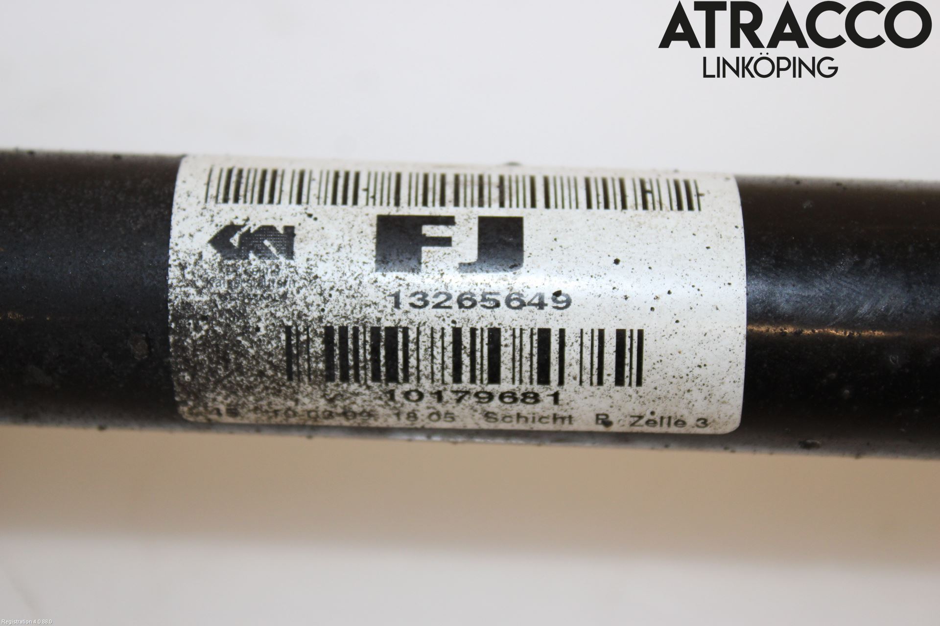 Opel INSIGNIA 09-16 Drivaxel Fram Vänster