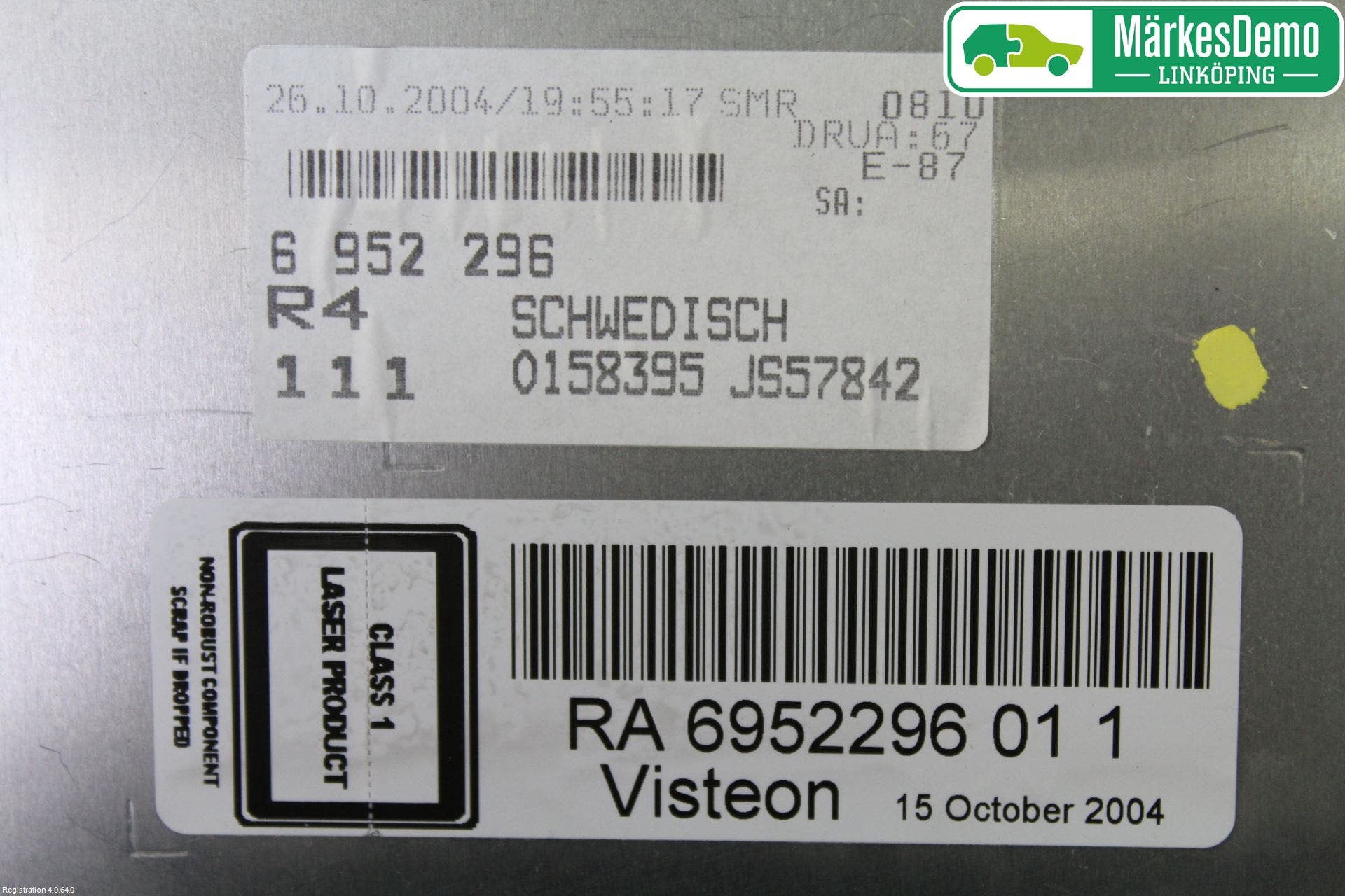 BMW 1 E87/81 5D/3D 03-11 Cd Radio - Multimediapanel