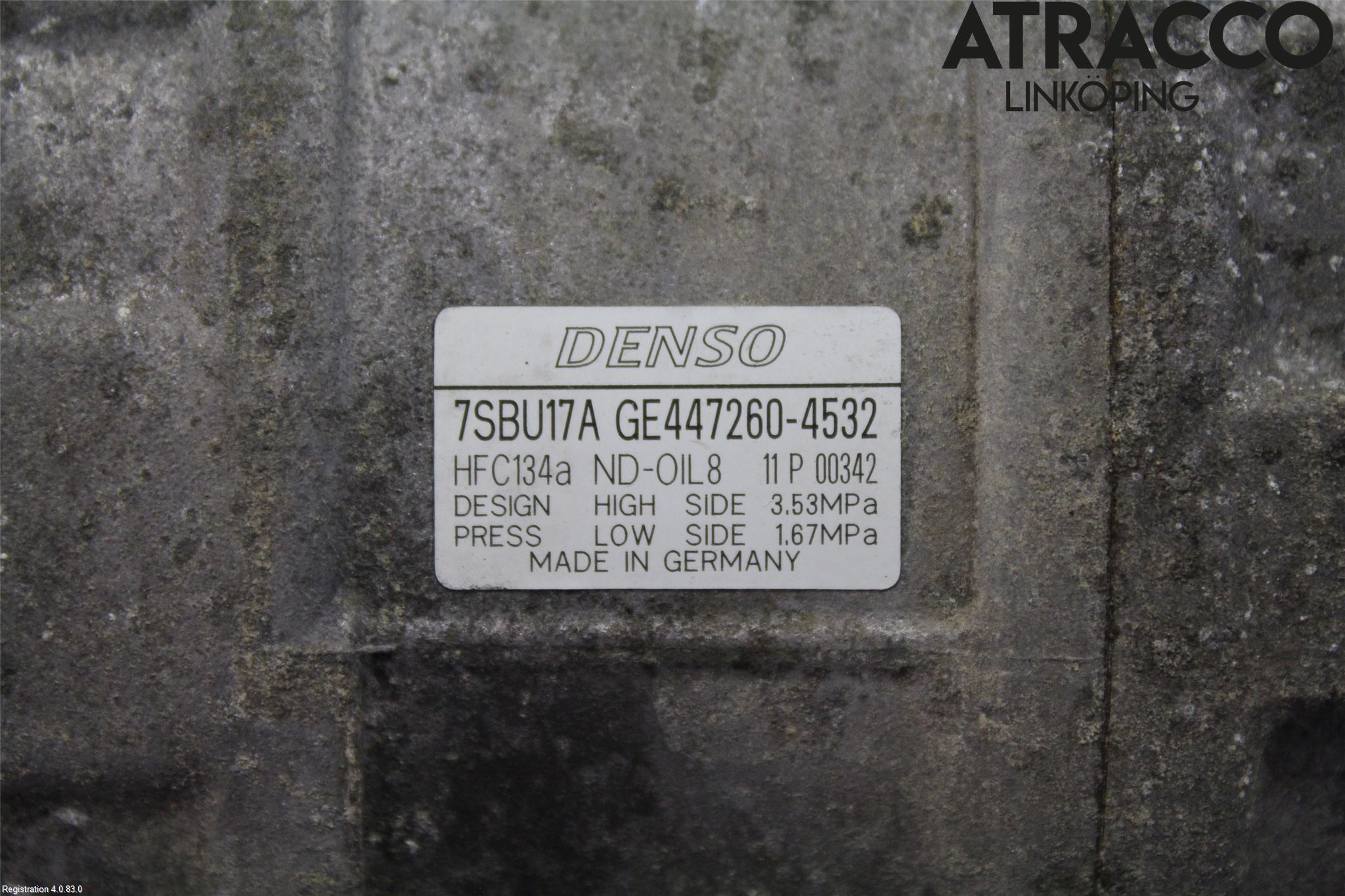 BMW 5 F10/F11/F18 09-17 Ac Kompressor