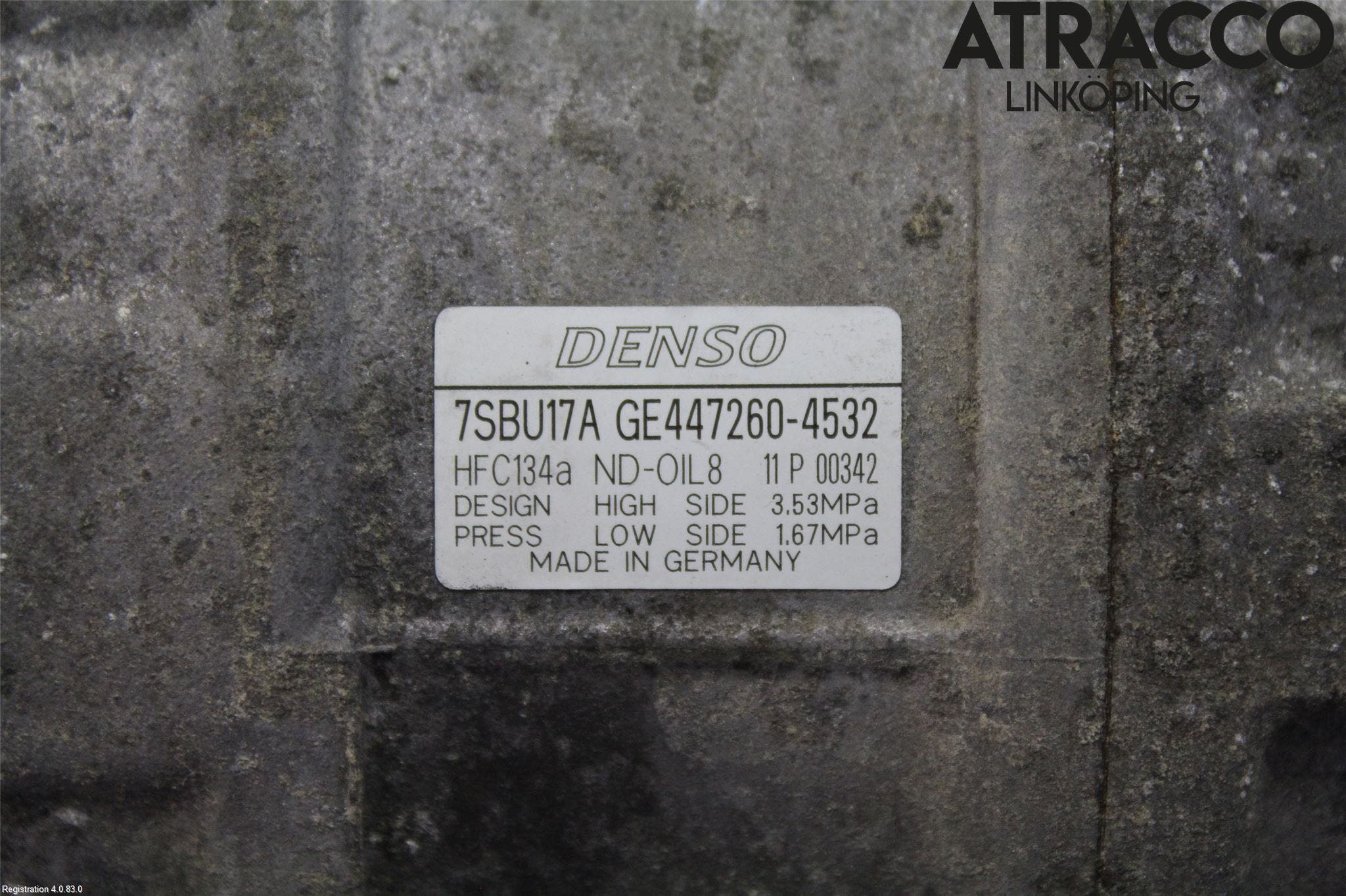 BMW 5 F10/F11/F18 09-17 Ac Kompressor