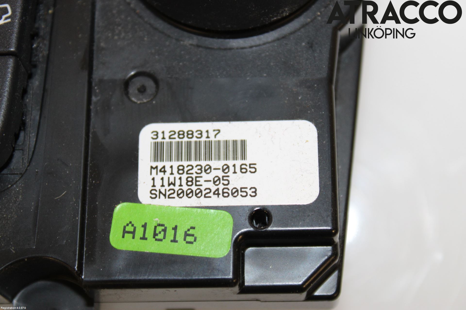 Volvo XC60 09-13 Ac Styrenhet Ac Manöveren