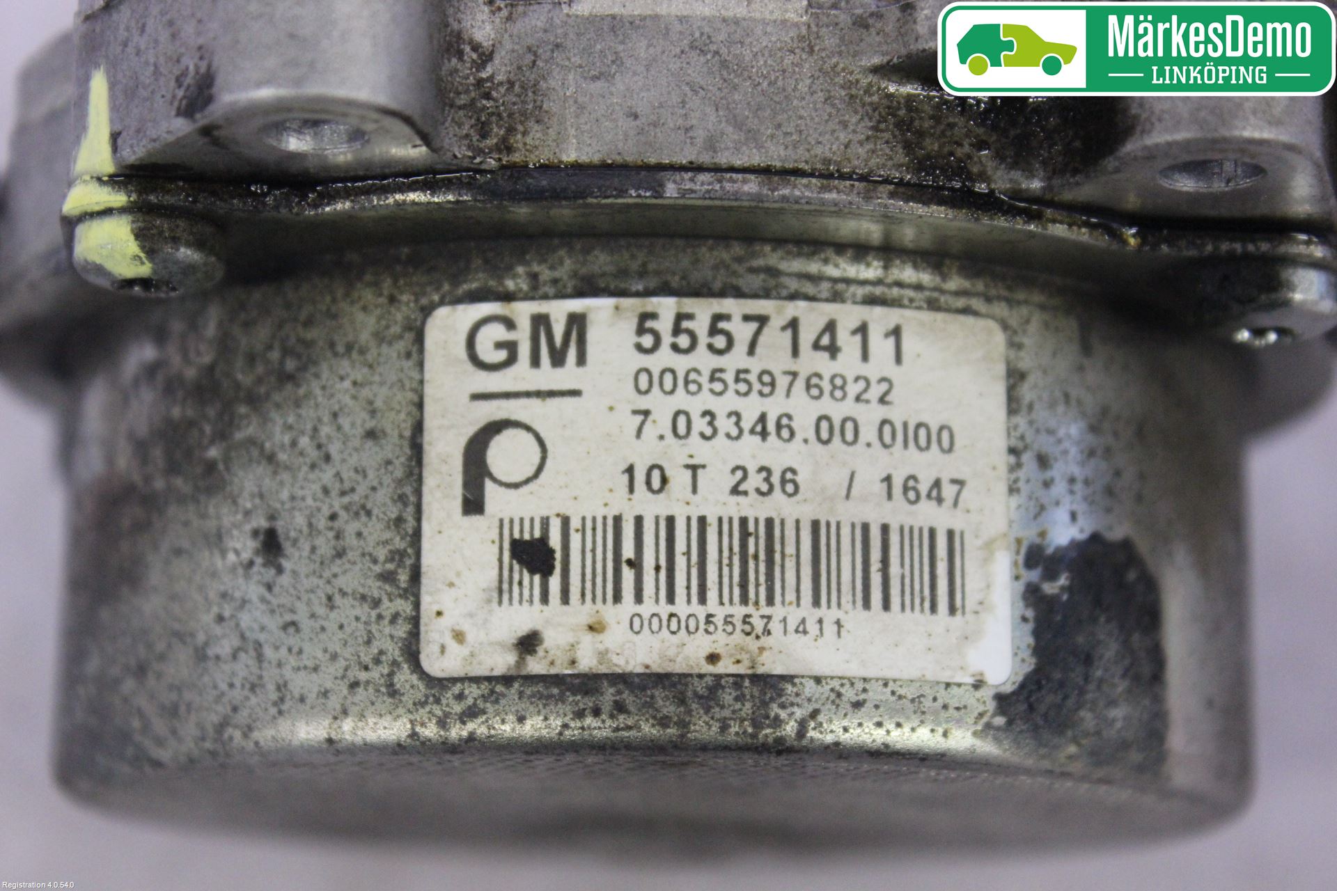 Saab 9-5 10-12 Vakuumpump