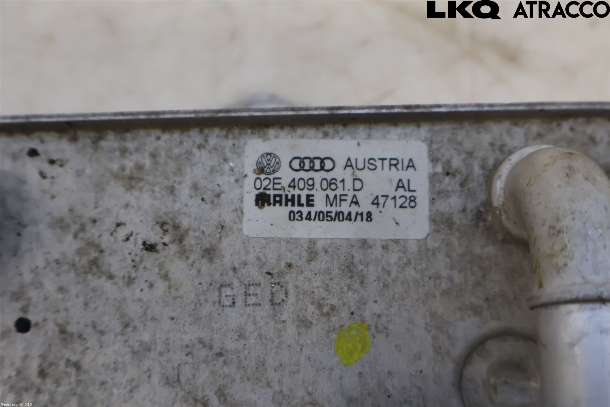 Volkswagen VW CADDY 16-20 Oljekylare Automat