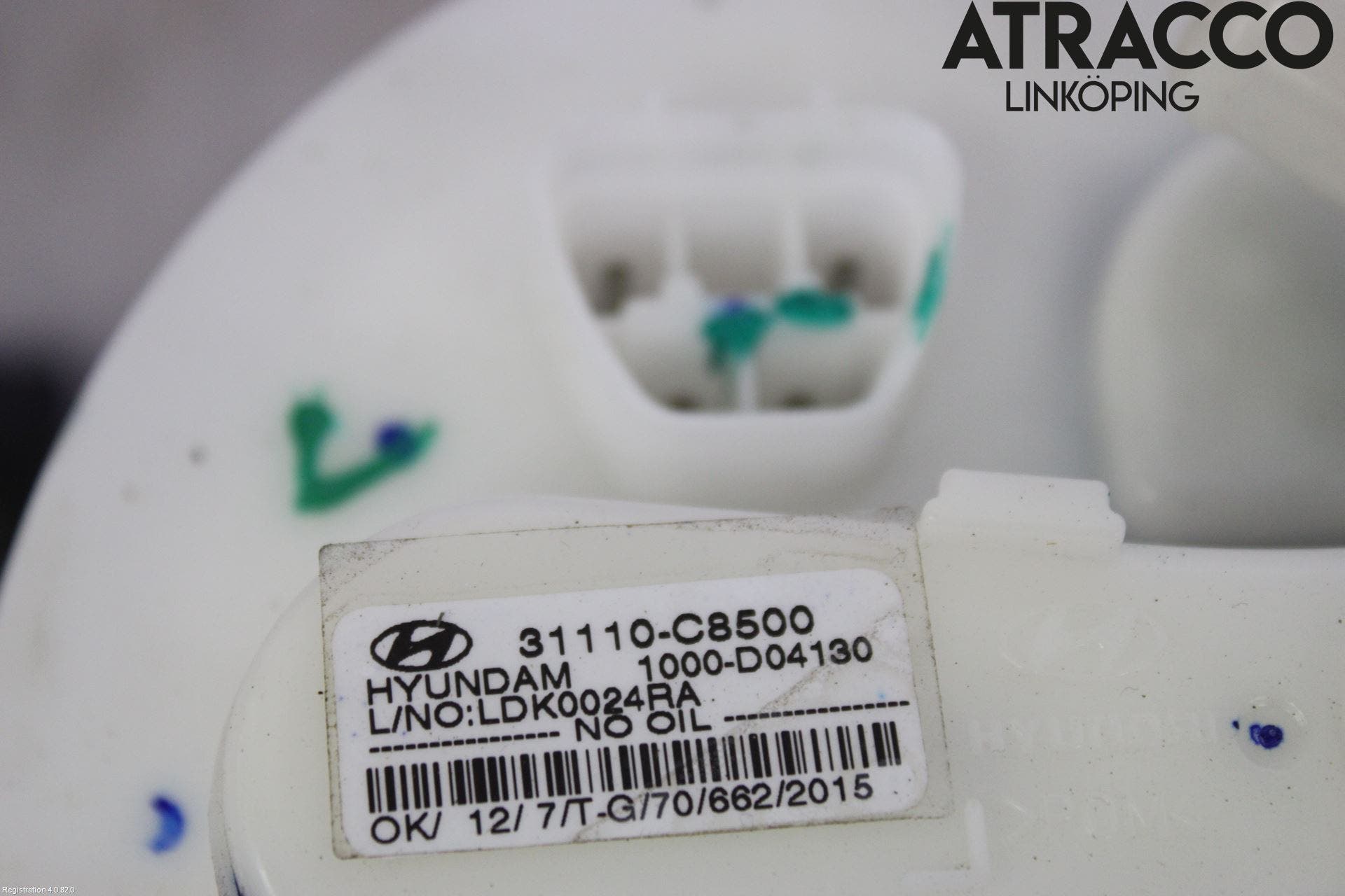 Hyundai i20 GB 15-20 Bränslepump El