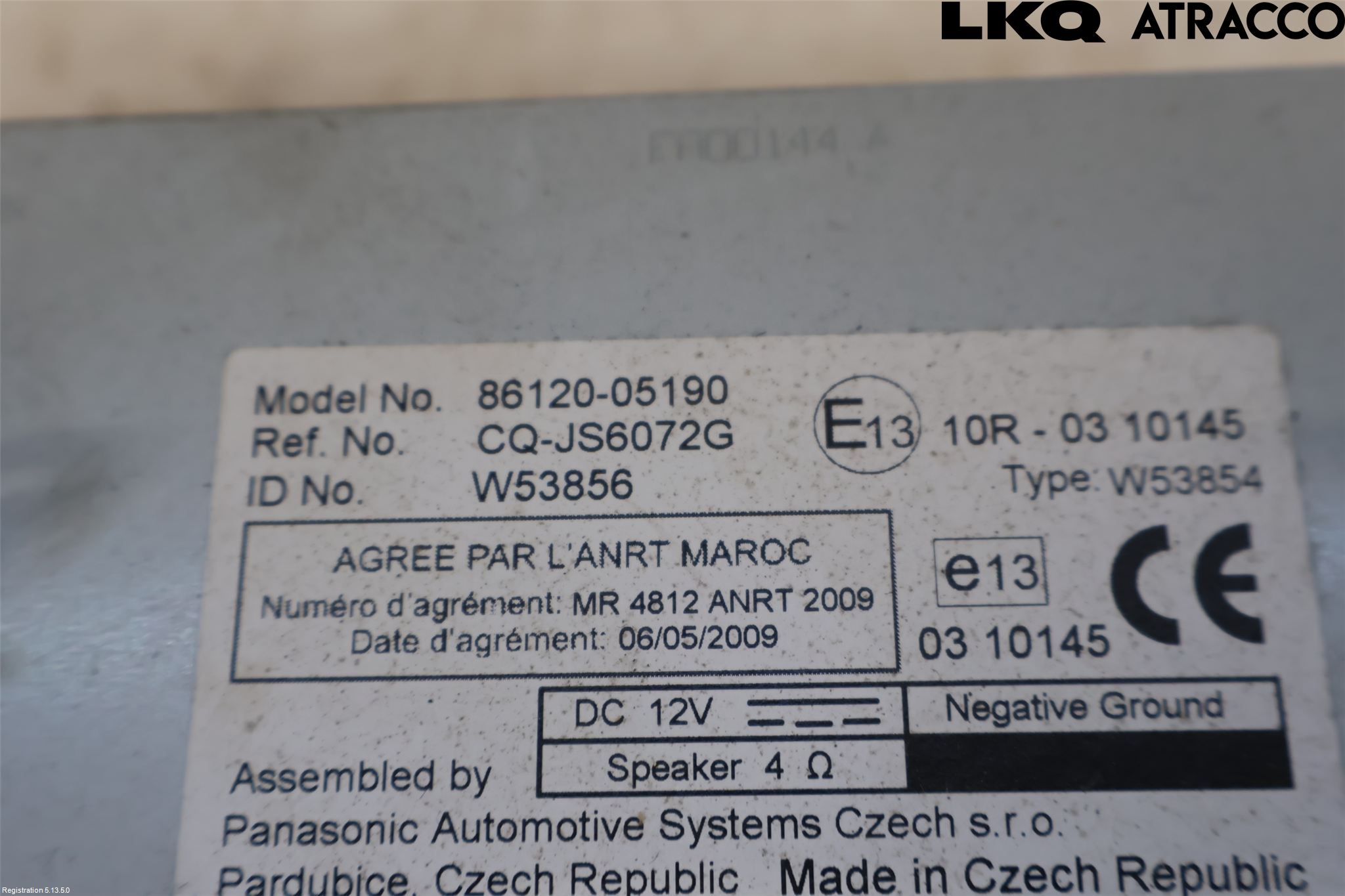 Toyota AVENSIS 09-15 Cd Radio - Multimediapanel
