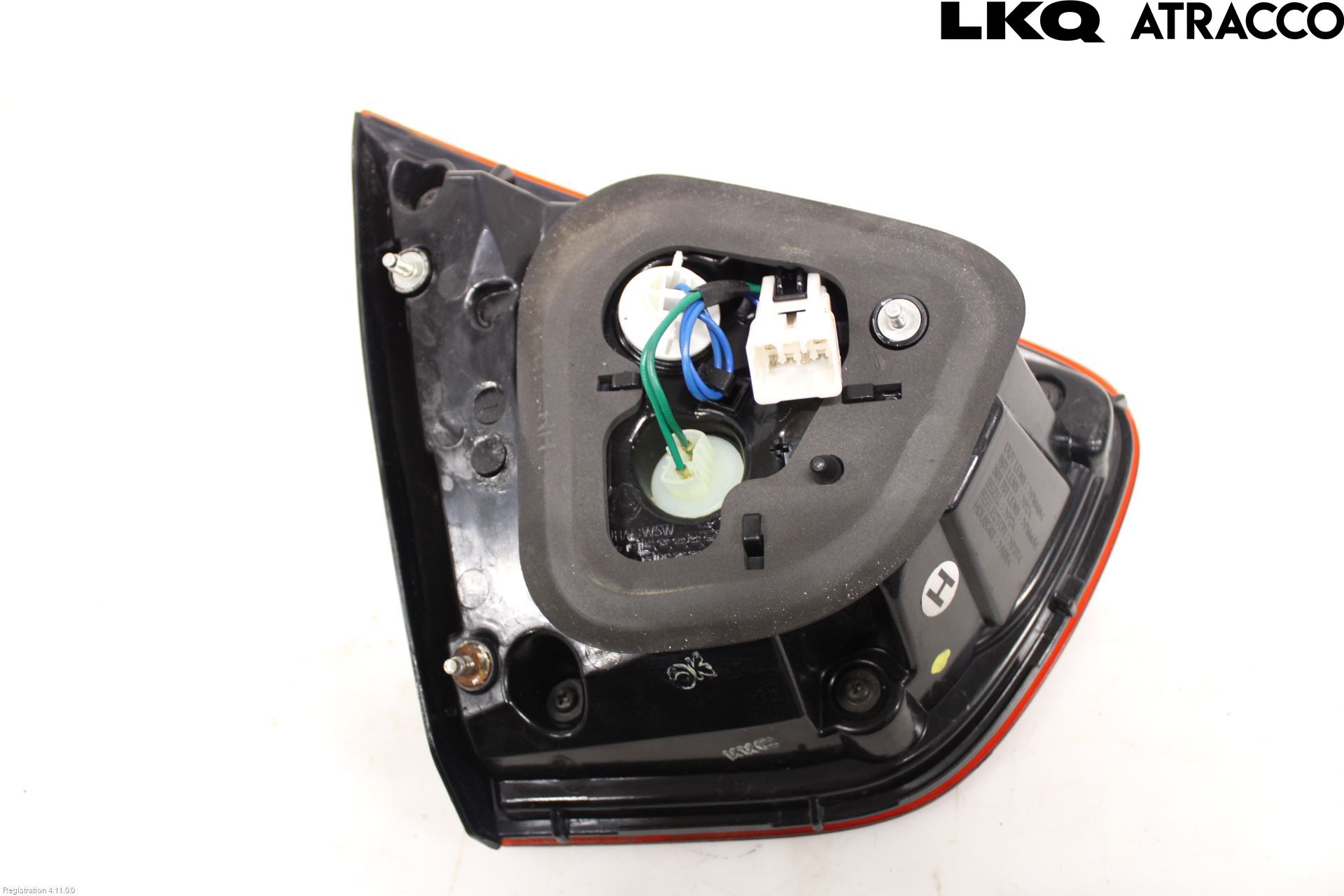 Kia RIO 12-16 Bakljus Lucka Hö