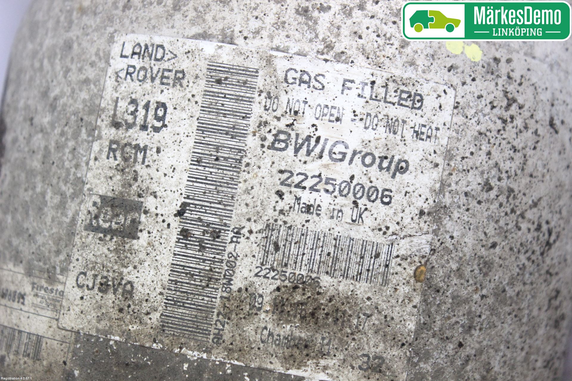 Landrover LAND ROVER DISCOVERY 4 10-16 Stötdämpare Bak
