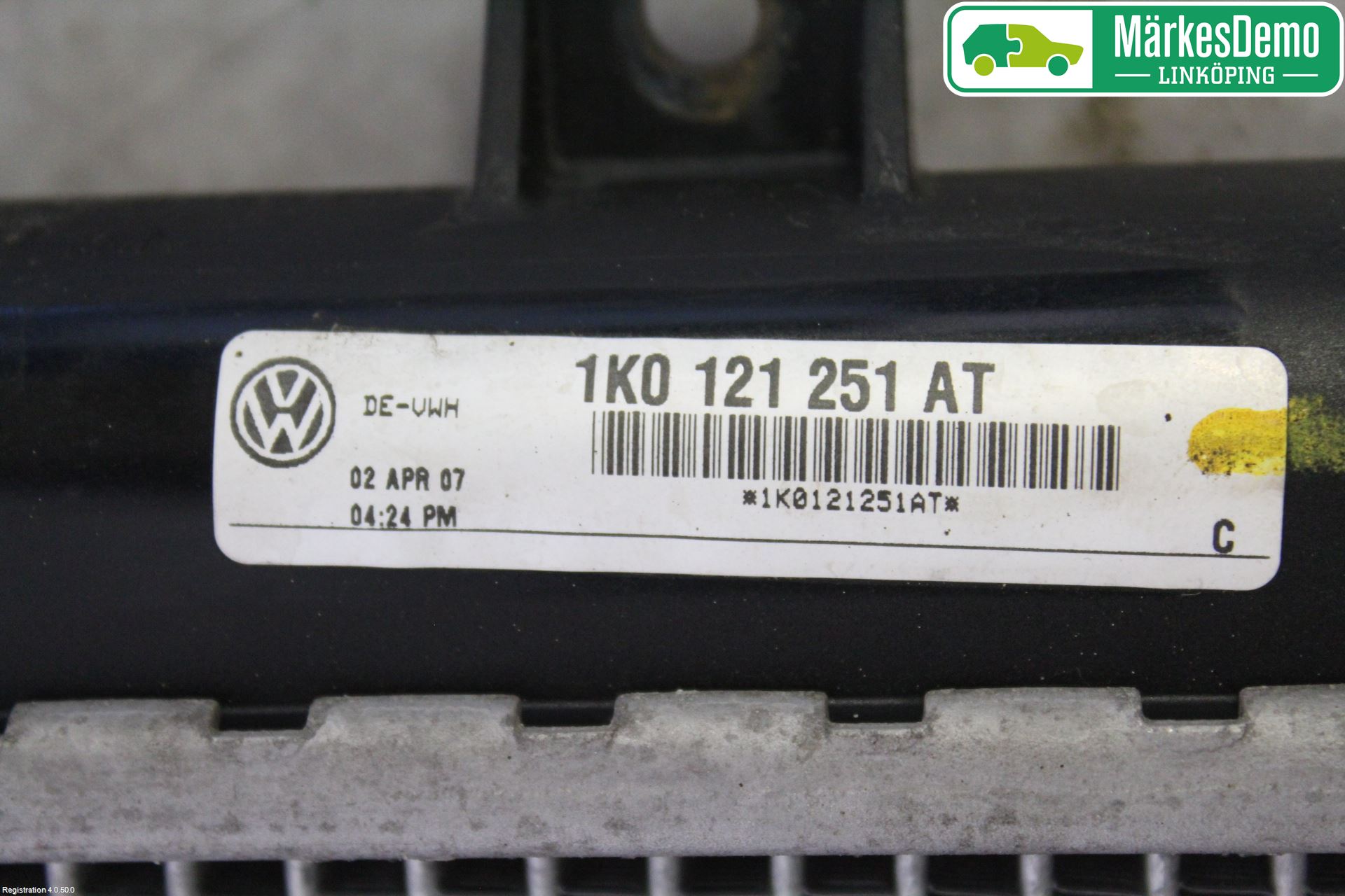 Volkswagen VW GOLF PLUS/CROSS GOLF 04-14 Kylare Aut