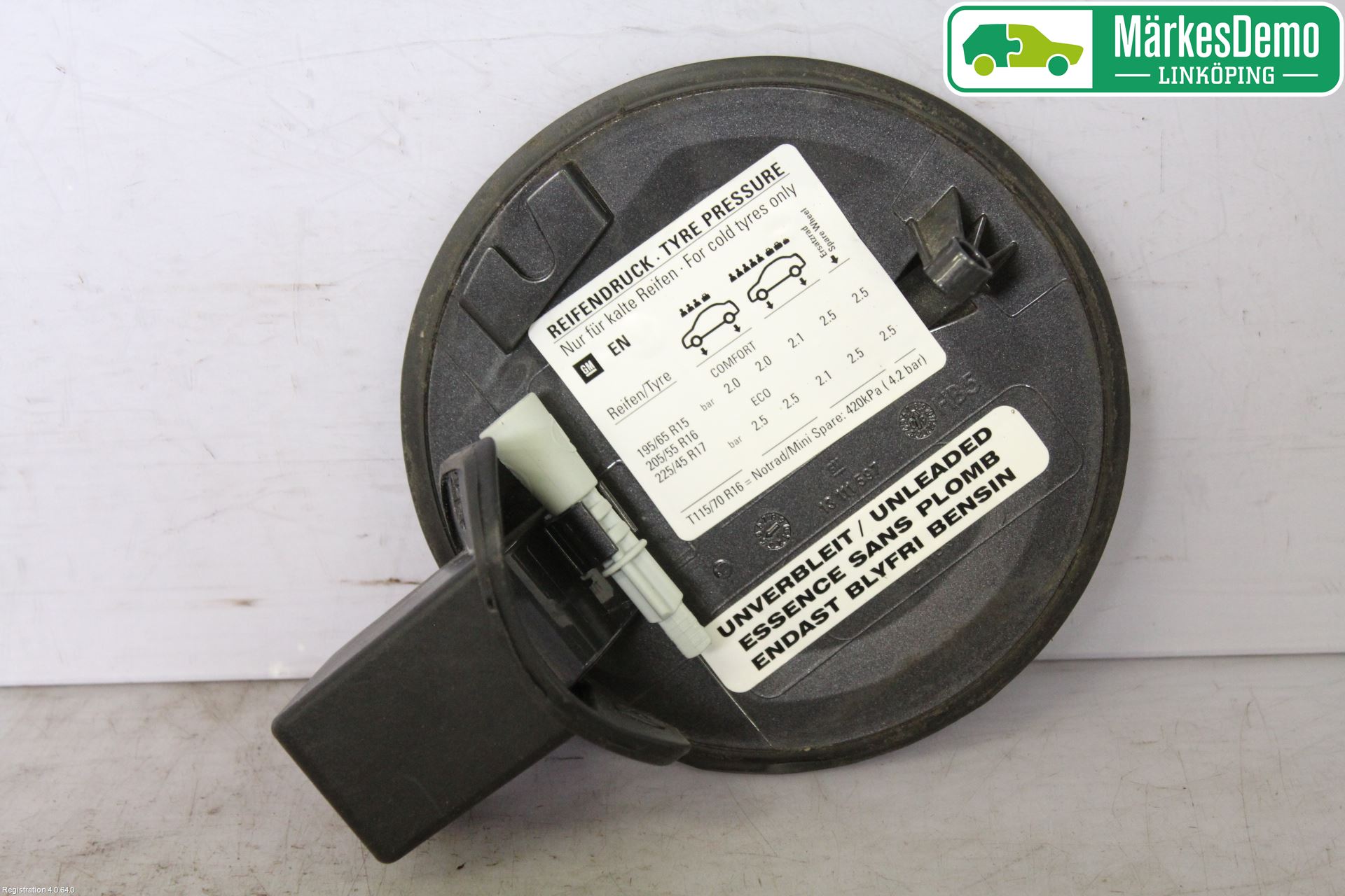 Opel ASTRA H 04-12 Tanklucka