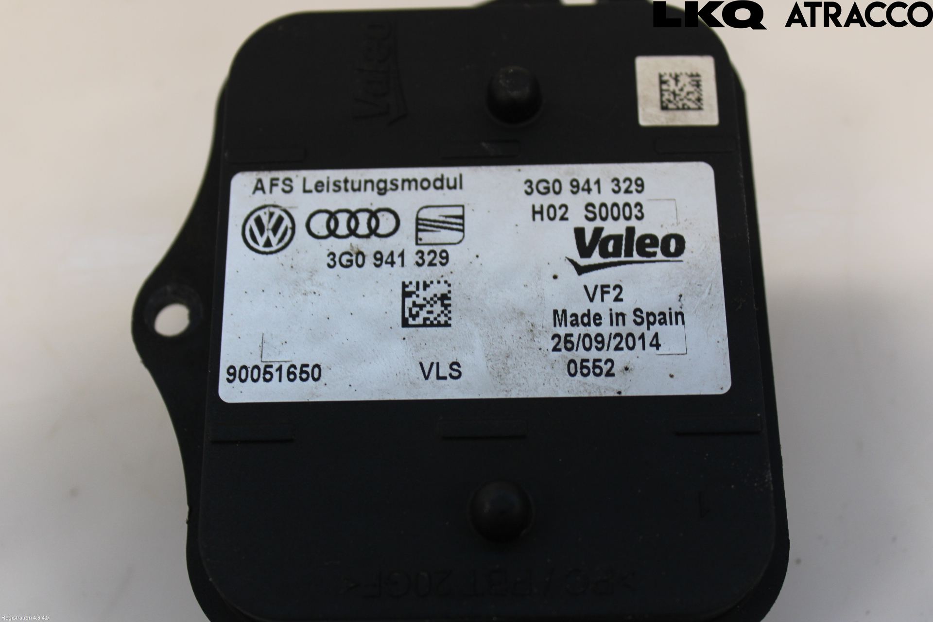 Volkswagen VW PASSAT 15-19 Styrenhet Strålkastare