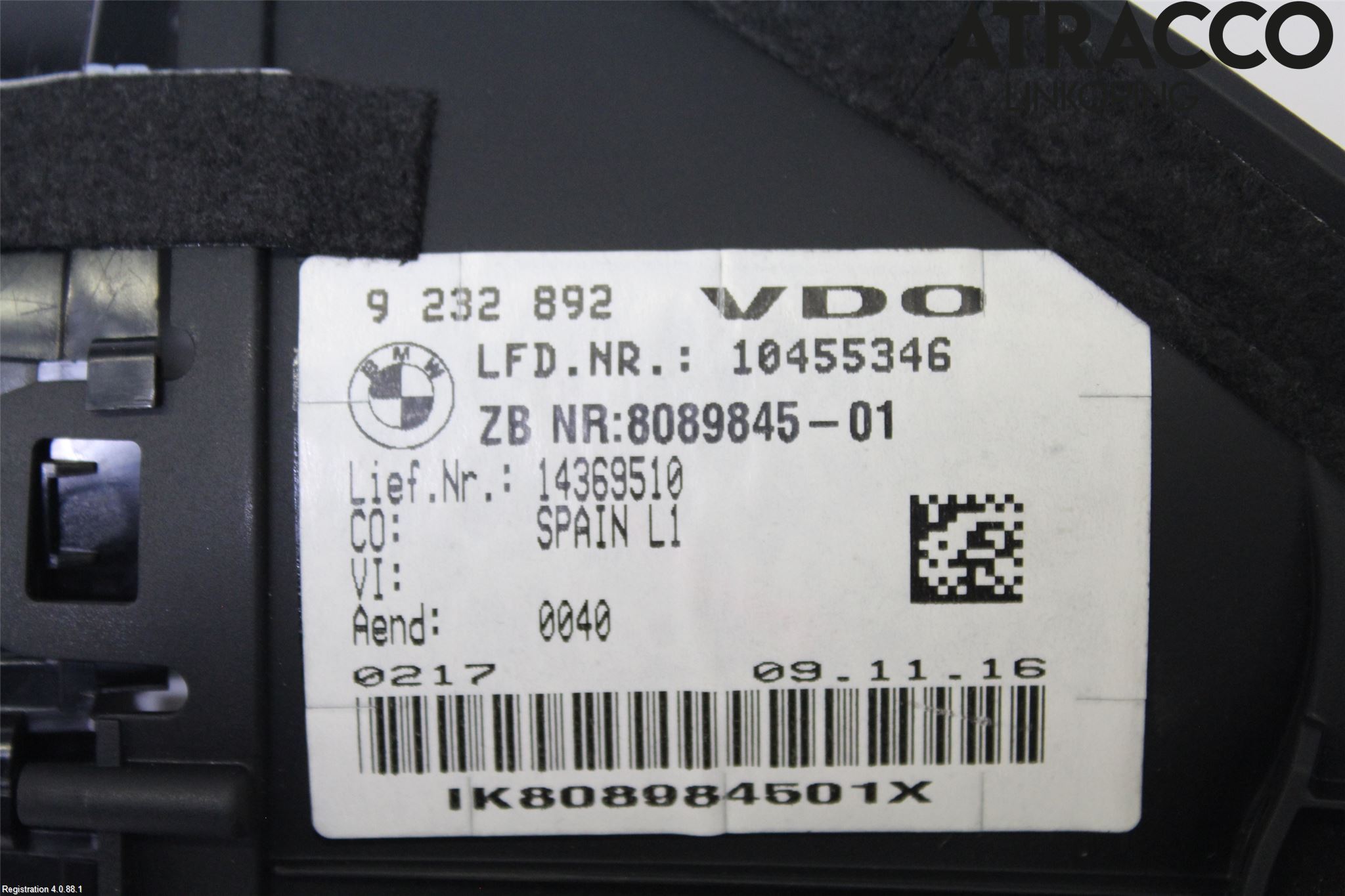 BMW 2 F22/F23/F87 Coupé/Cab 13-21 Instrument Komb