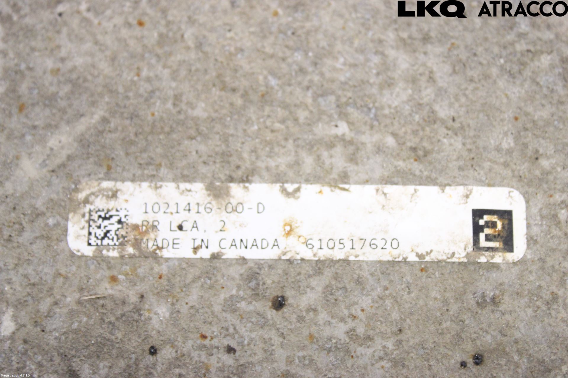 Tesla MODEL S 13- Bärarm Bak Vänster