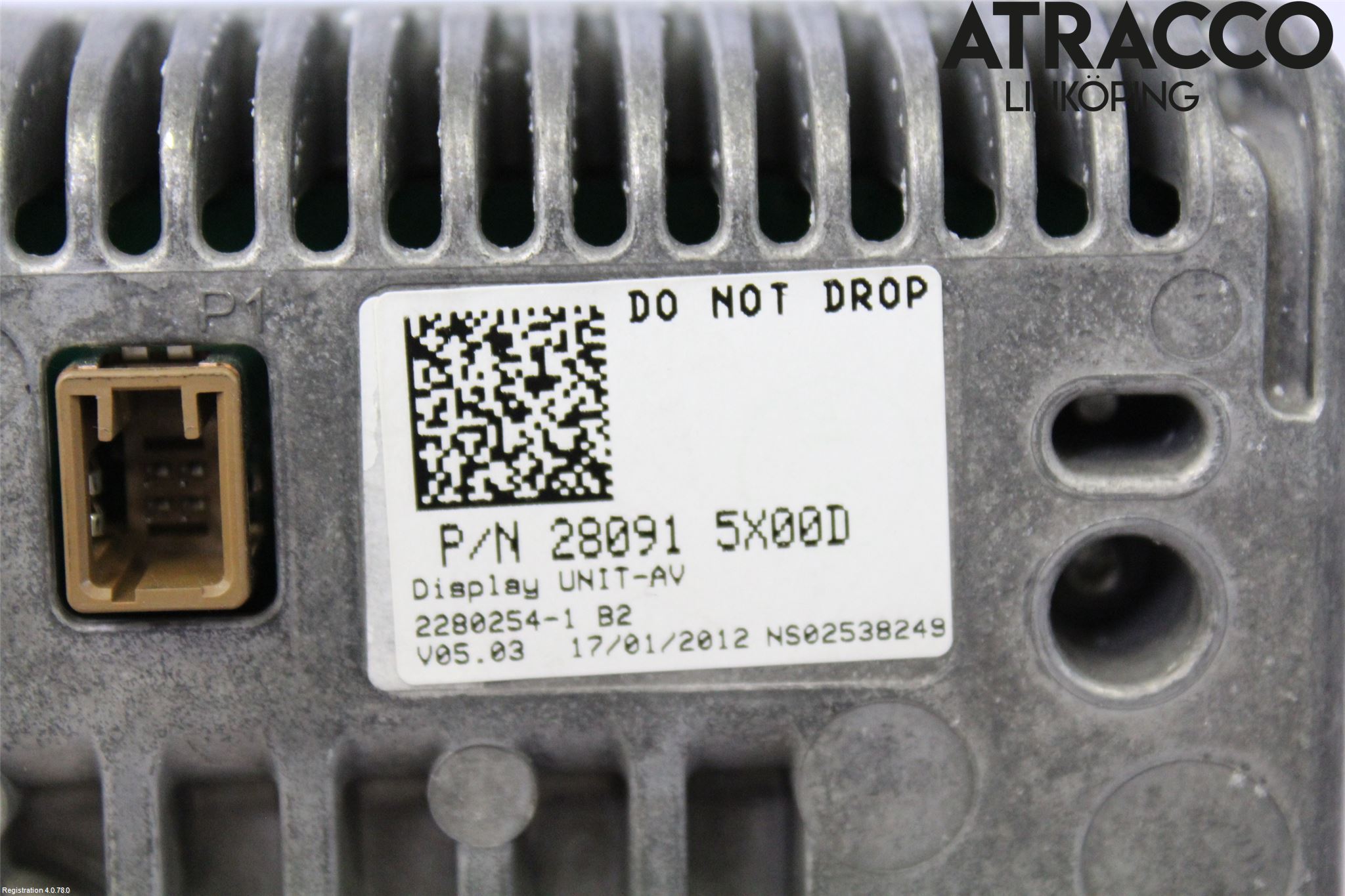 Nissan NAVARA 05-16 Multifunktionsdisplay