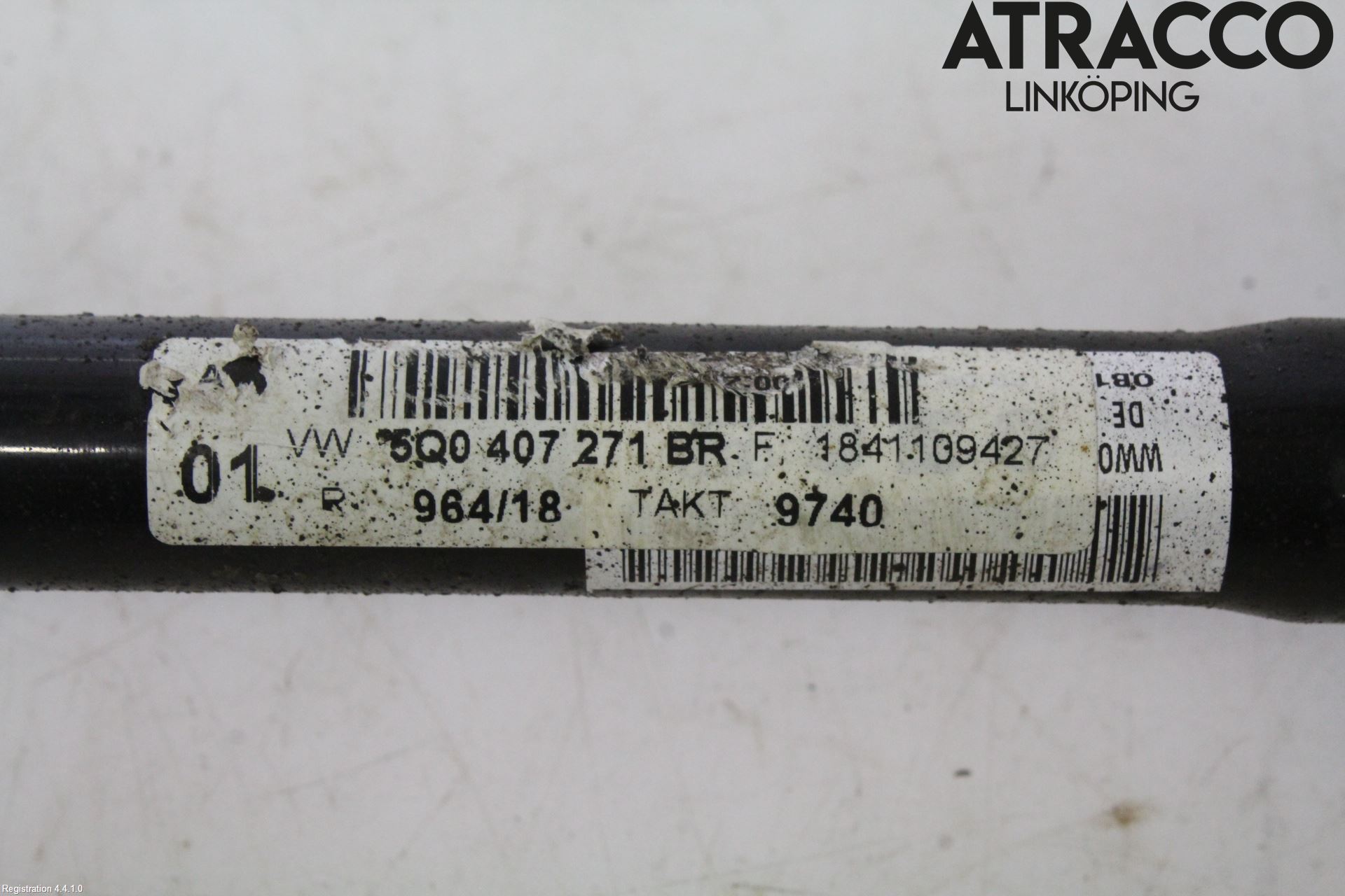 Volkswagen VW GOLF / E-GOLF VII 13-20 Drivaxel Fram Vänster