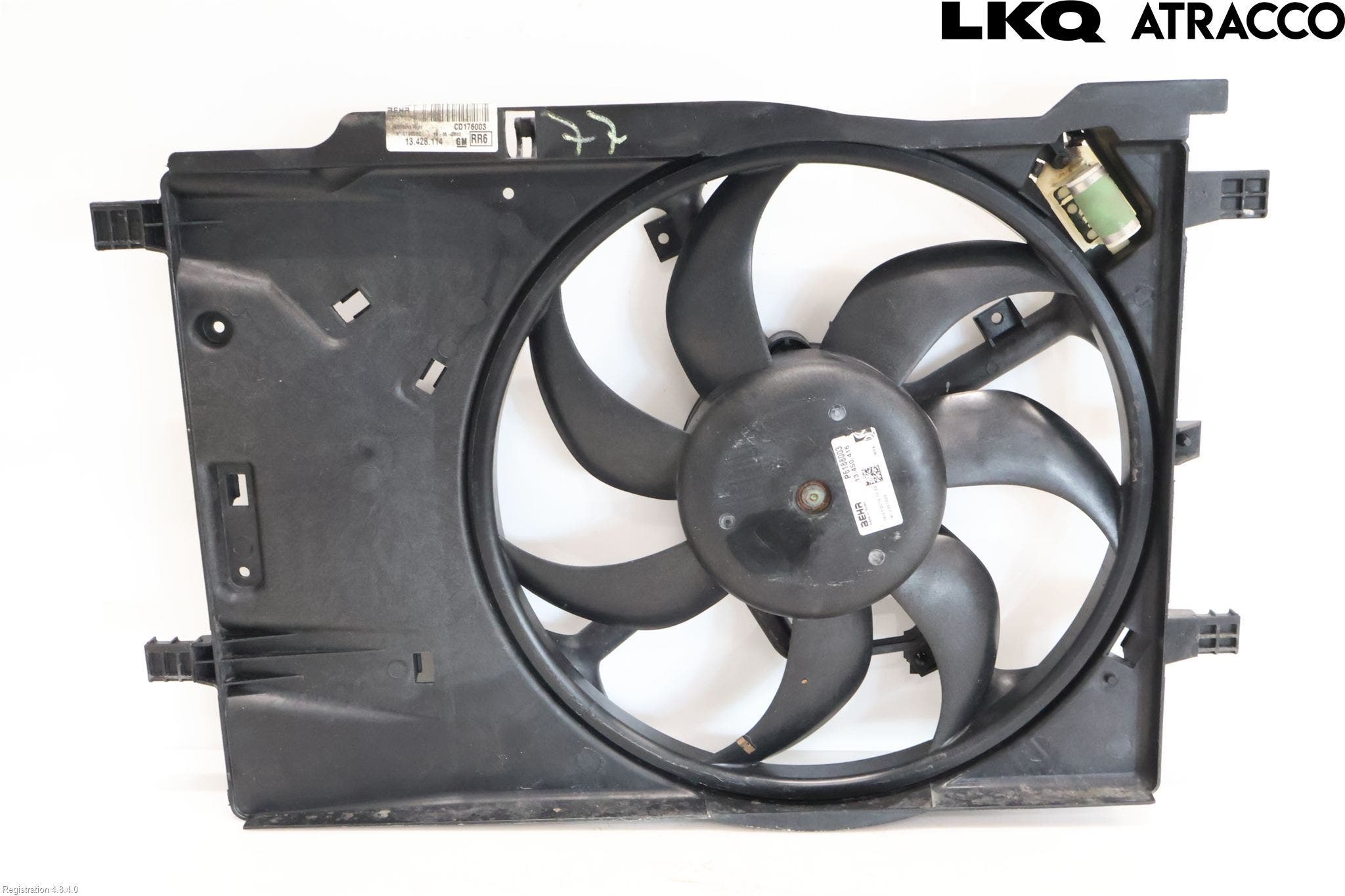 Opel ADAM 13-20 Kylfläkt El