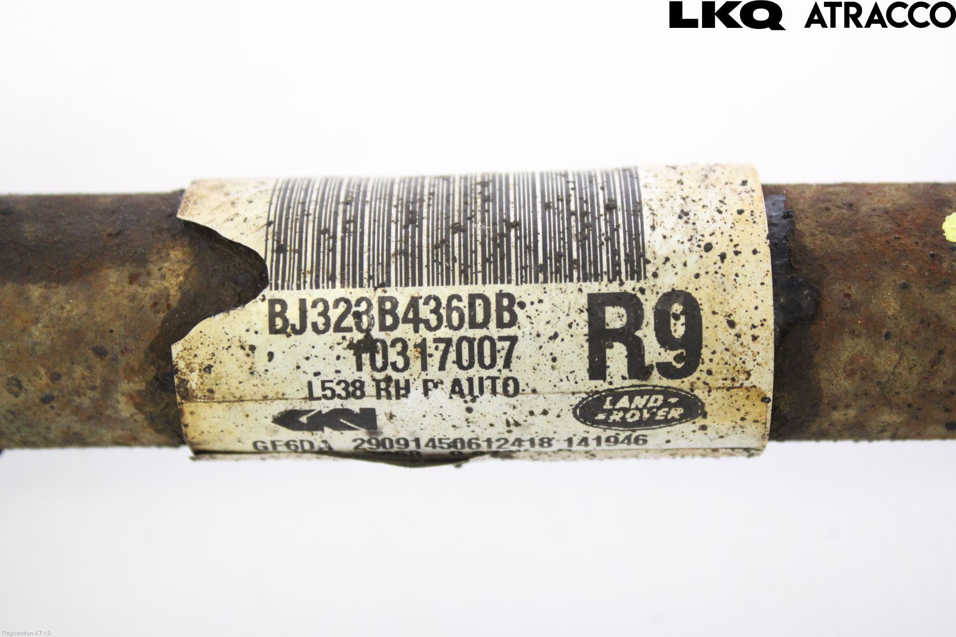 Landrover LAND ROVER RANGE ROVER EVOQUE (L538) 11-18 Drivaxel Fram Höger