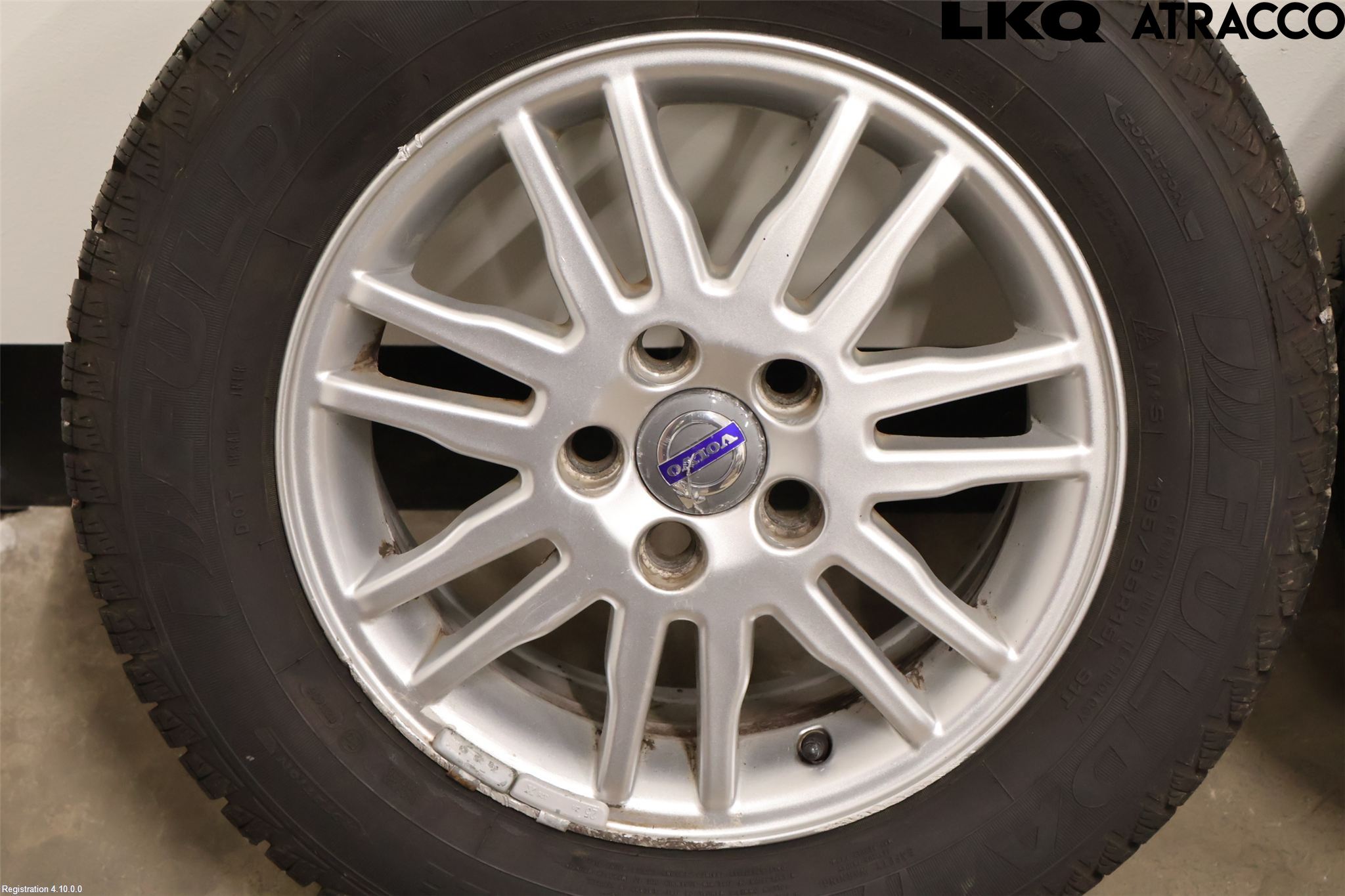 Volvo V50 04-07 Vinterdäck Alumfälg 4St