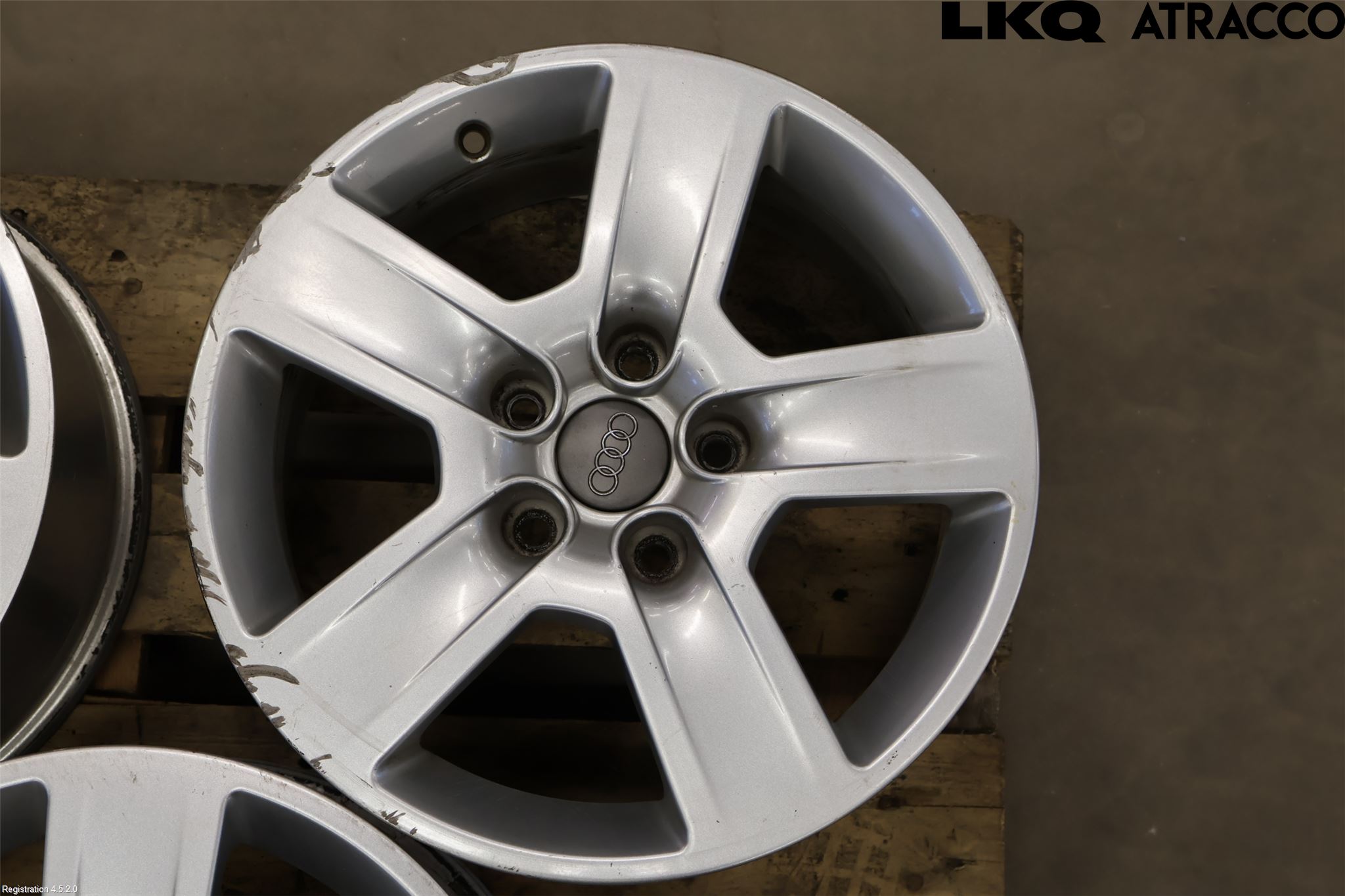 Audi A4/S4 05-07 Fälgsats Aluminium