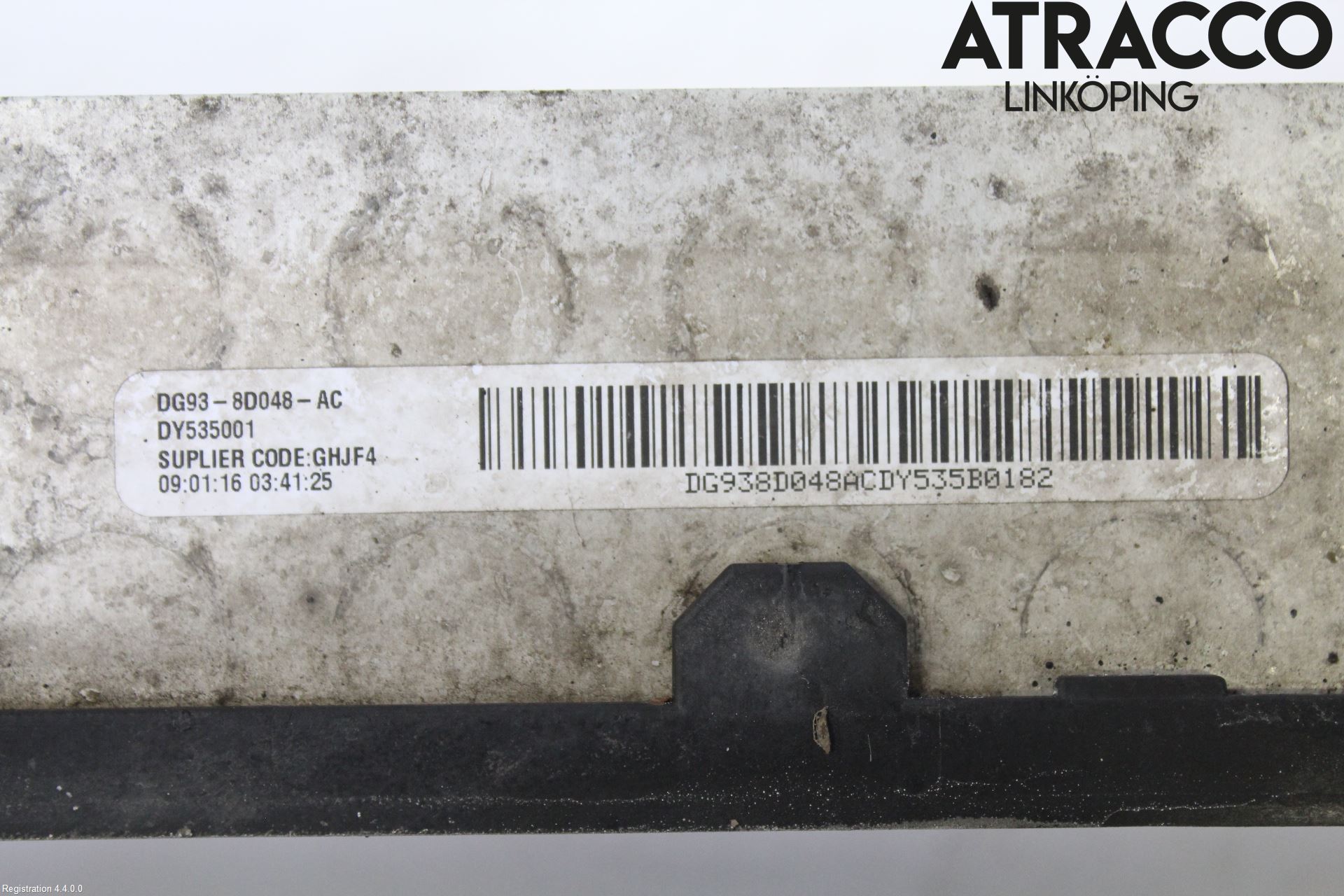 Ford MONDEO 15-22 Laddluft-Intercooler Kyl