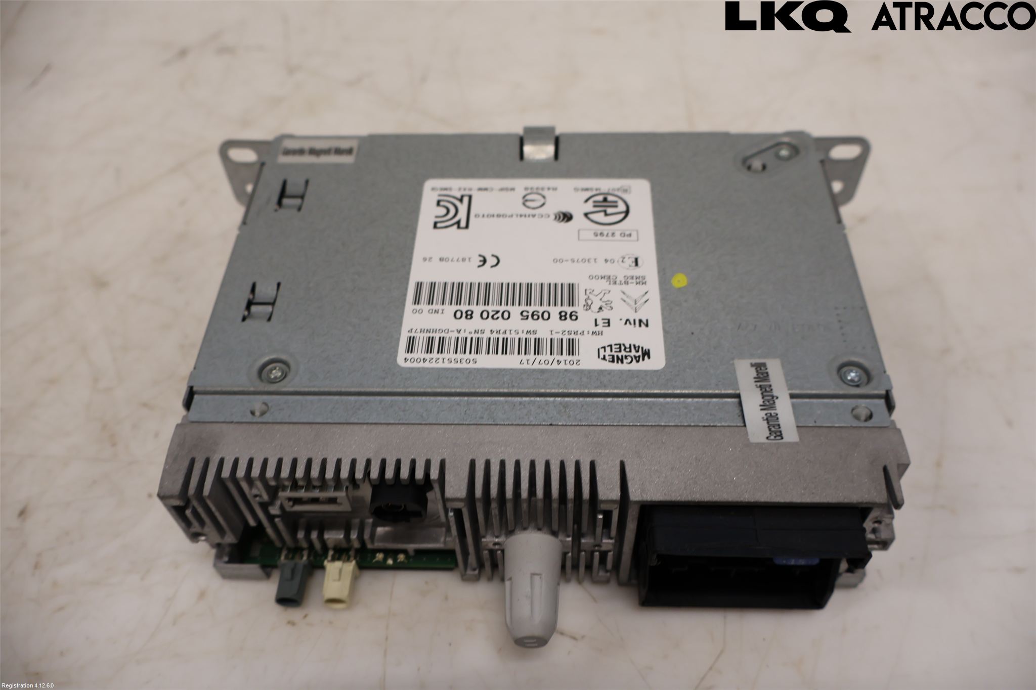 Peugeot 208 12-15 Cd Radio - Multimediapanel