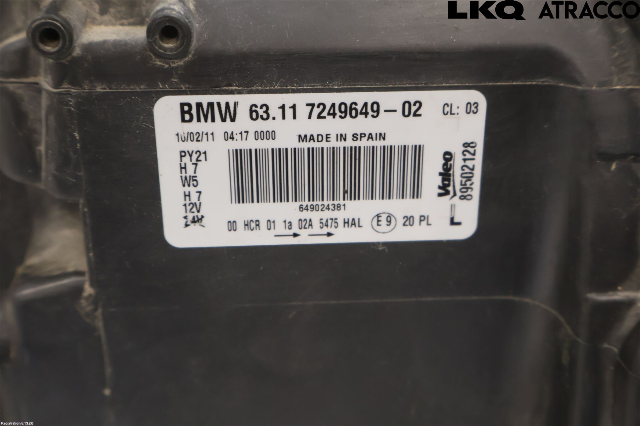 BMW 1 E87/81 5D/3D 03-11 Strålkastare Vänster