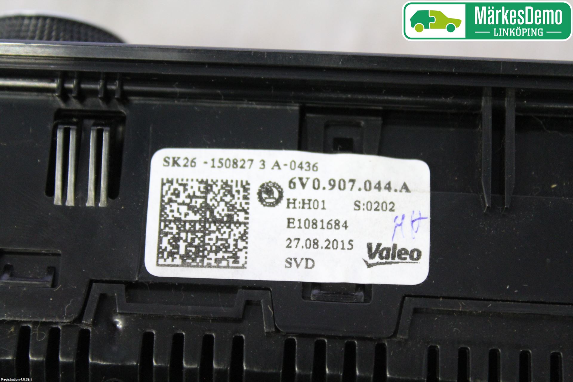 Skoda FABIA 15-21 Ac Styrenhet Ac Manöveren