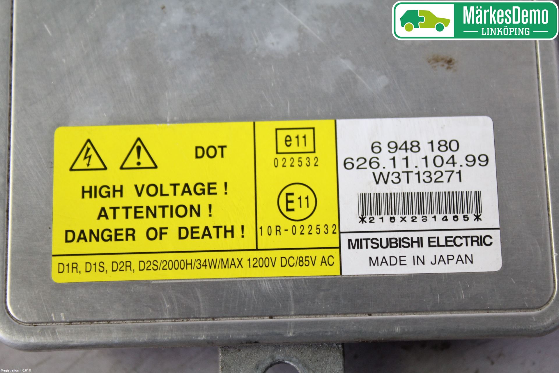 BMW 3 E90/91 SED/TOU 05-12 Styrenhet Strålkastare