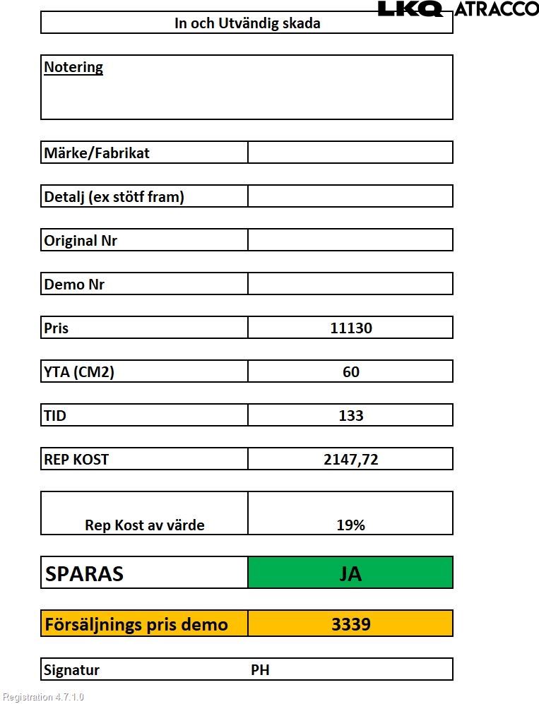Audi Q7/SQ7 Stötfångarbeklädnad Fram