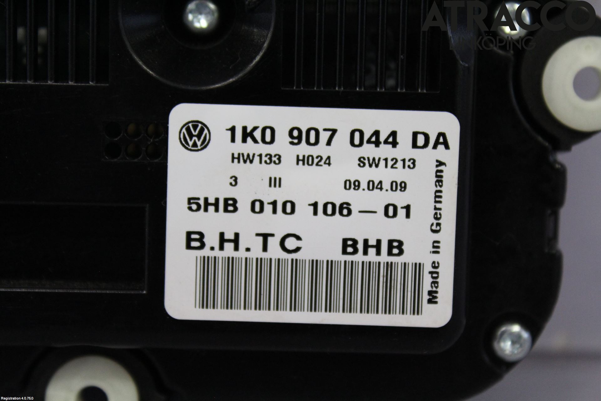 Volkswagen VW GOLF V 04-09 Ac Styrenhet Ac Manöveren
