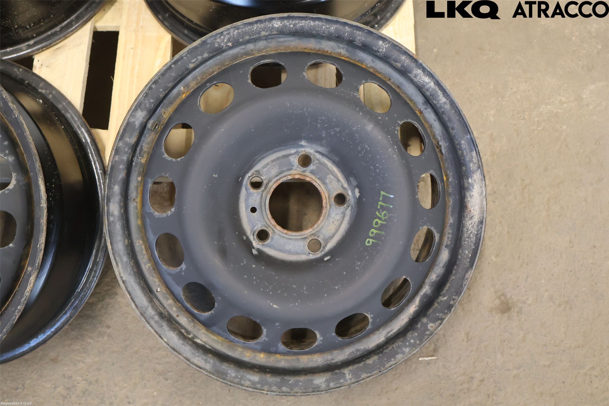 Opel VIVARO 20- Fälgsats Plåt