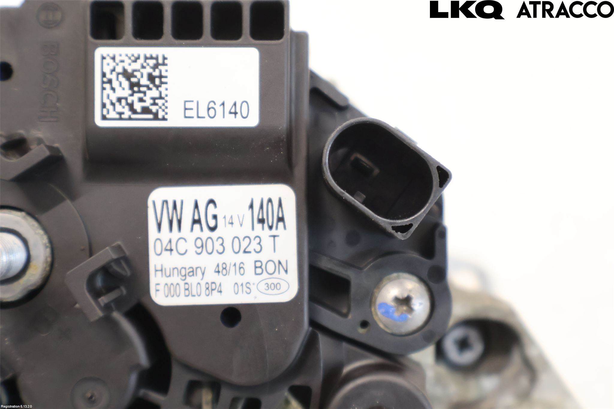 Volkswagen VW GOLF / E-GOLF VII 13-20 Generator