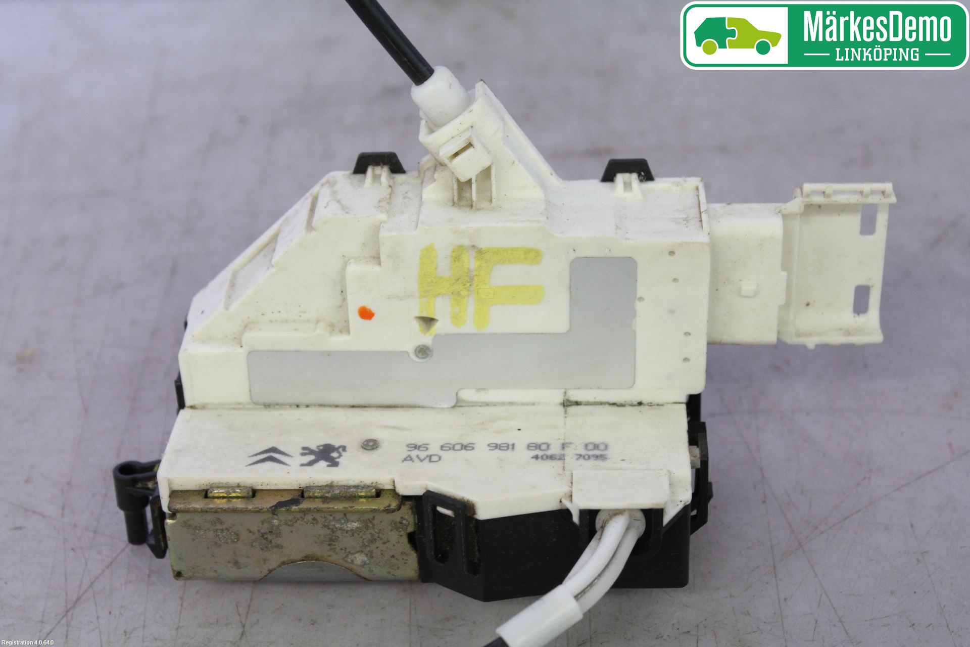 Peugeot 407 Låskista-Dörrlås