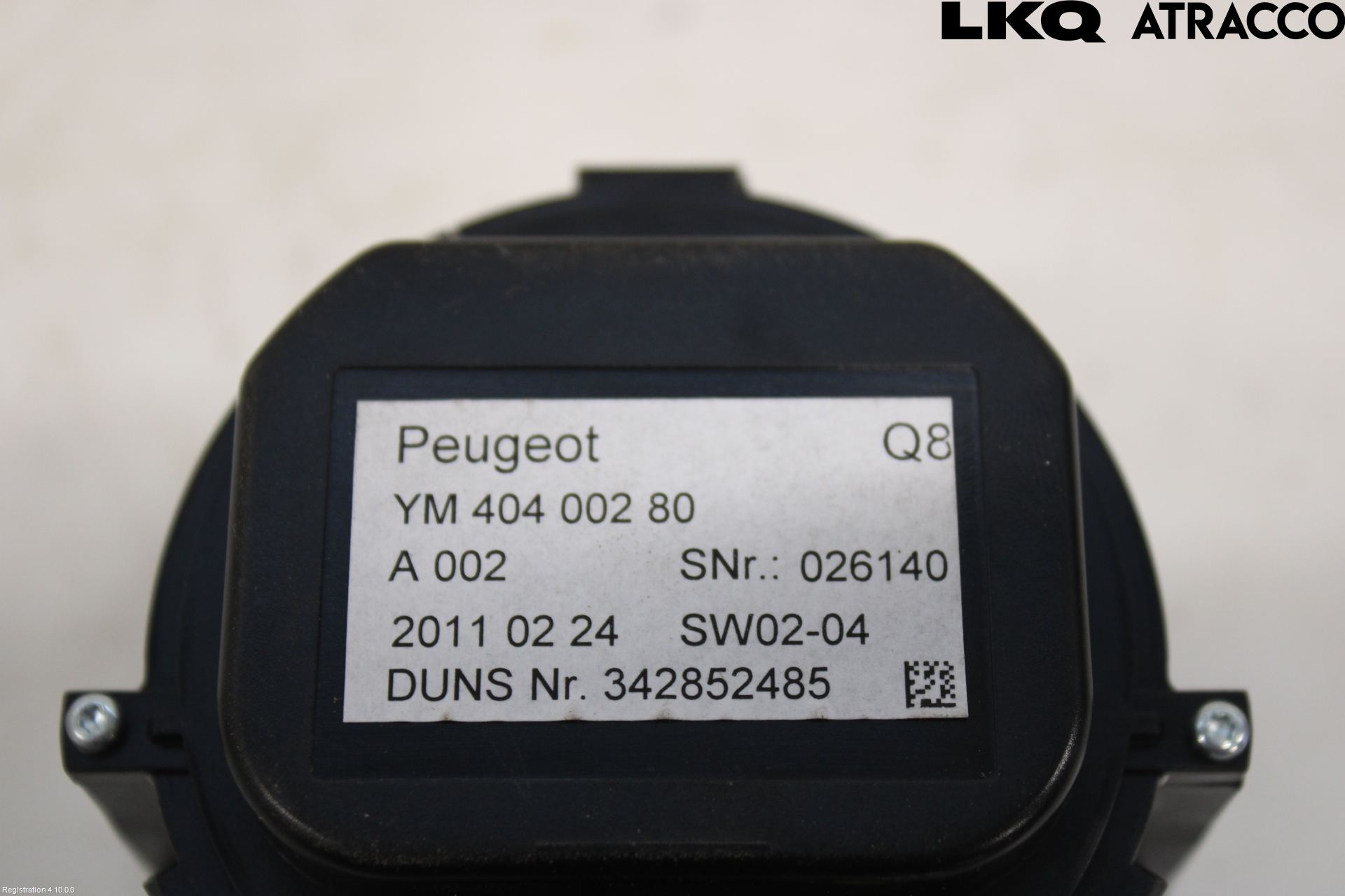 Peugeot RCZ Instrument Klocka