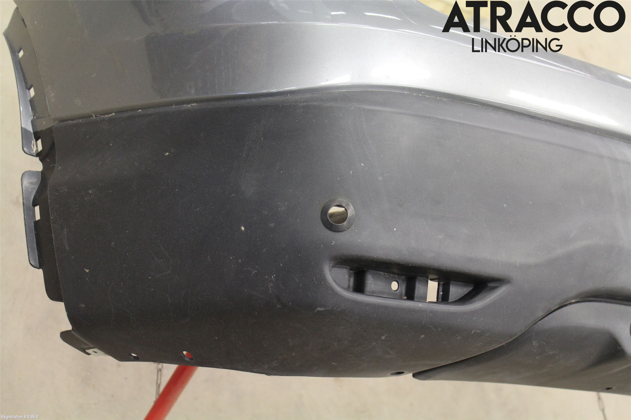 Nissan QASHQAI 14-17 Stötfångarbeklädnad Bak