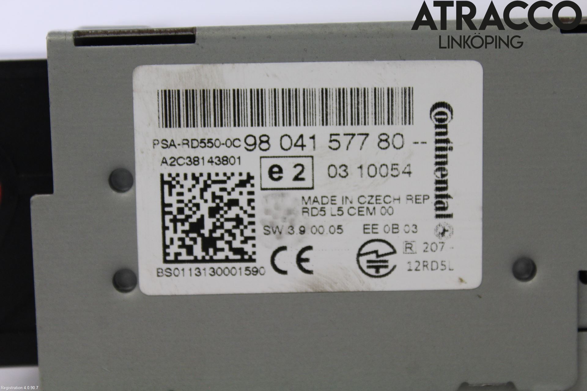 Peugeot 508 11-18 Cd Radio - Multimediapanel